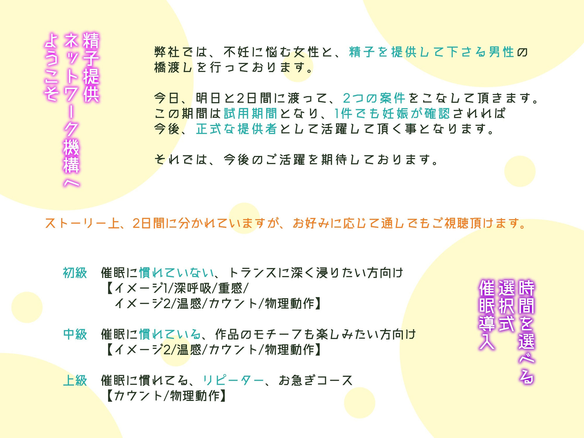 精子提供 分けられた遺伝子、歪んだ愛情 サンプル1ページ目
