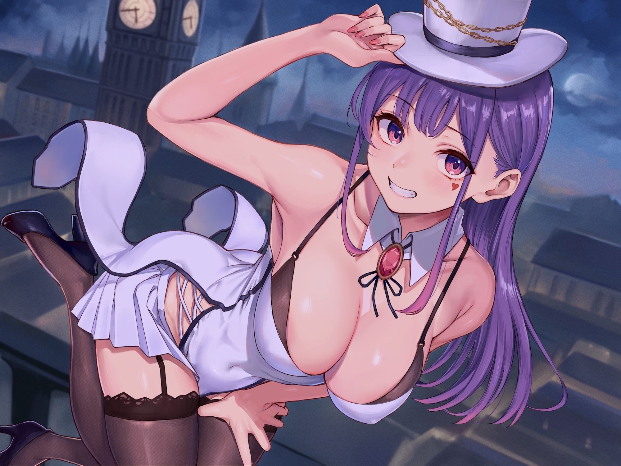【逆転なし】生意気ボイスのドスケベ女怪盗に密着乳首責めえっちで童貞奪われ終わらない乳首イキ逆レ●プ♪【KU100】 サンプル6ページ目