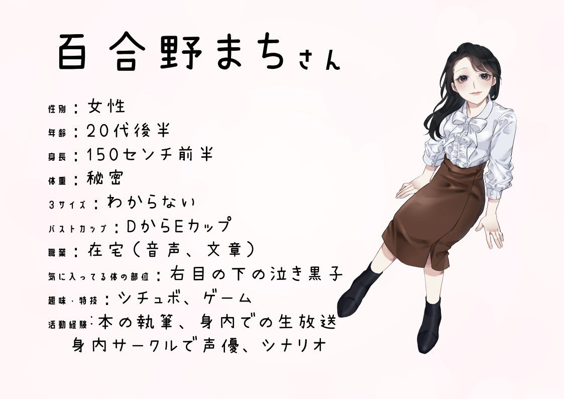 【同人声優】わたしのオナニー事情 No.23 百合野まち【オナニーフリートーク】 サンプル4ページ目