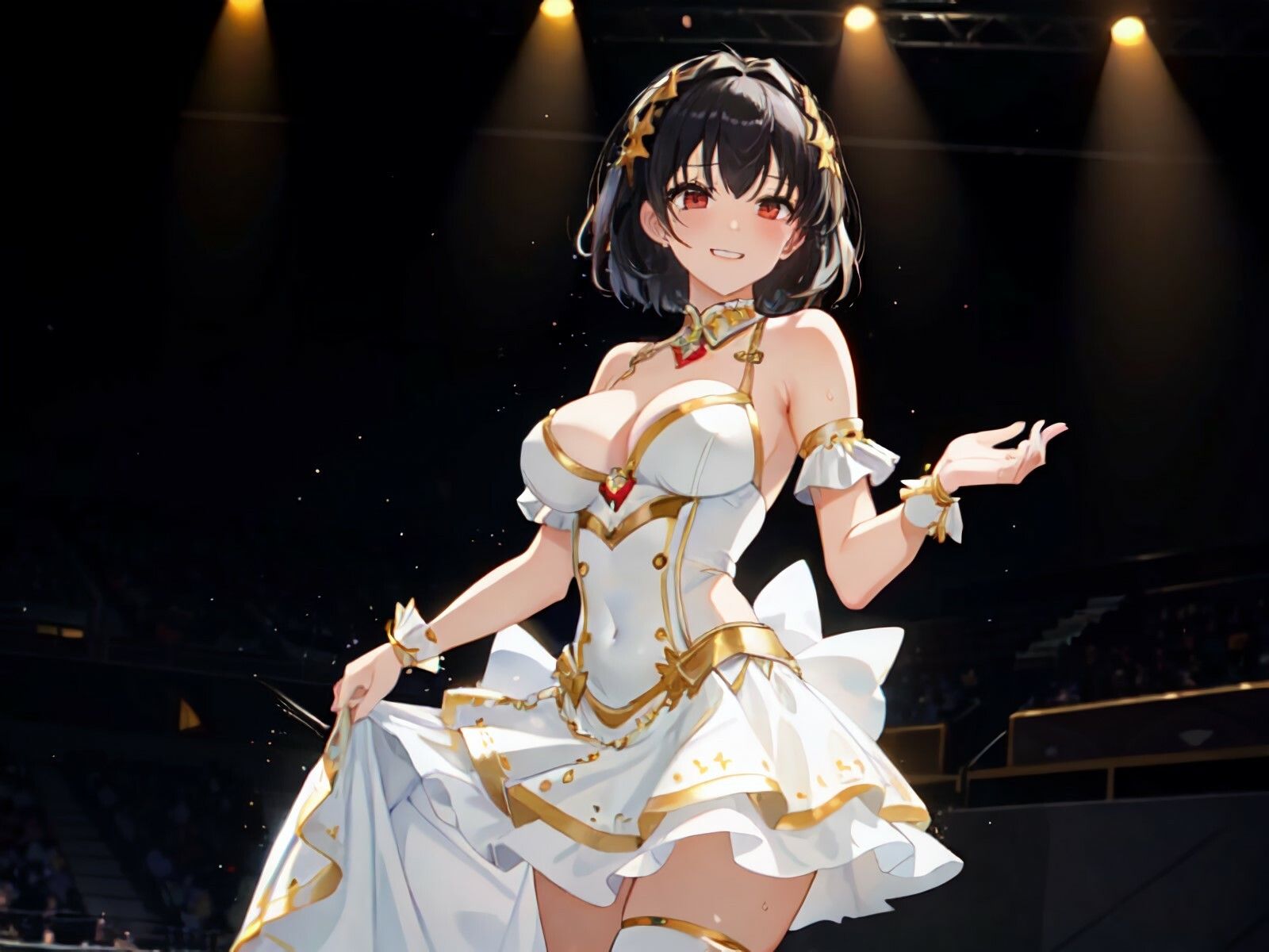 【オホ声】催●アプリでおごりたかぶるアイドルにおねだりチン媚びセックスさせる話 サンプル5ページ目