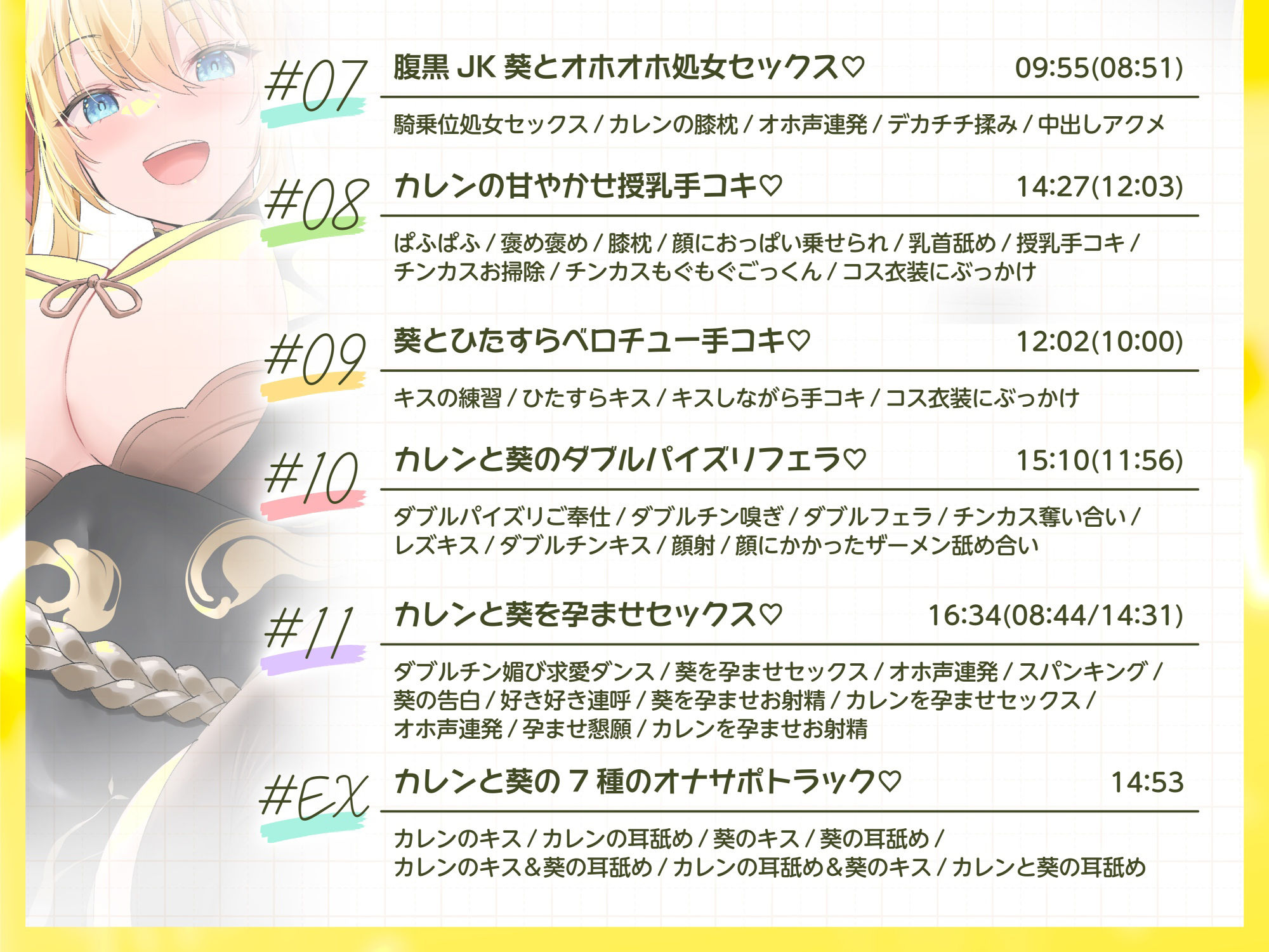 巨乳コスプレJKがチンカス汚ちんぽに媚び媚びご奉仕してくれる学園祭♪【KU100】 サンプル6ページ目