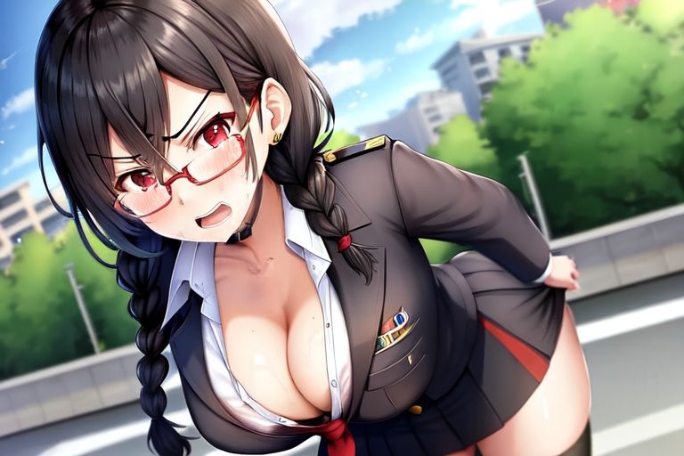 ドスケベ校則のある学校性活〜おチンポの勃起は風紀委員が許しません！〜 サンプル6ページ目
