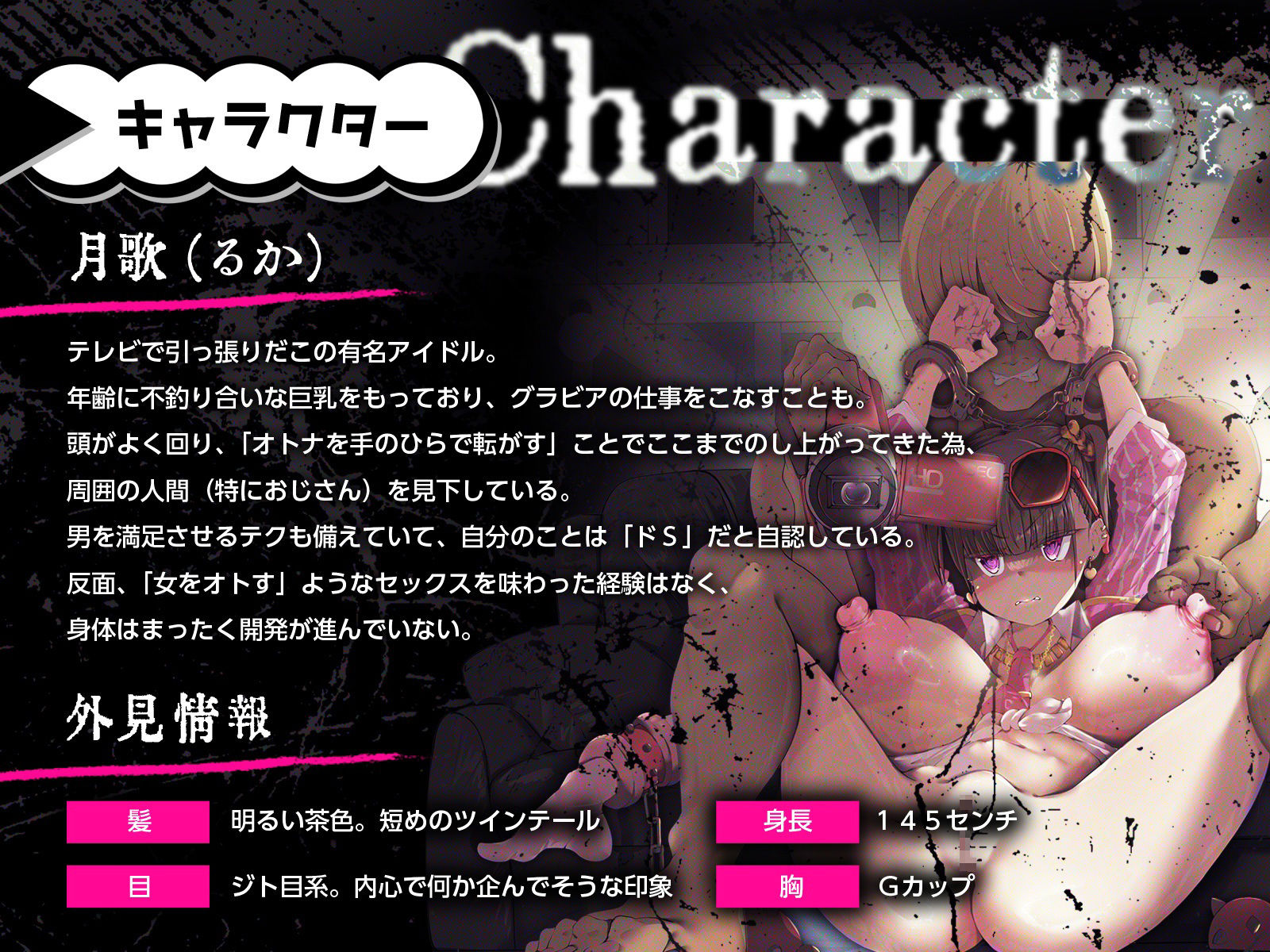 ボクを騙した嘘泣きアイドルを誘拐レ●プして、幸せに崩れ落ちるまで敗北開発させたった！ サンプル2ページ目