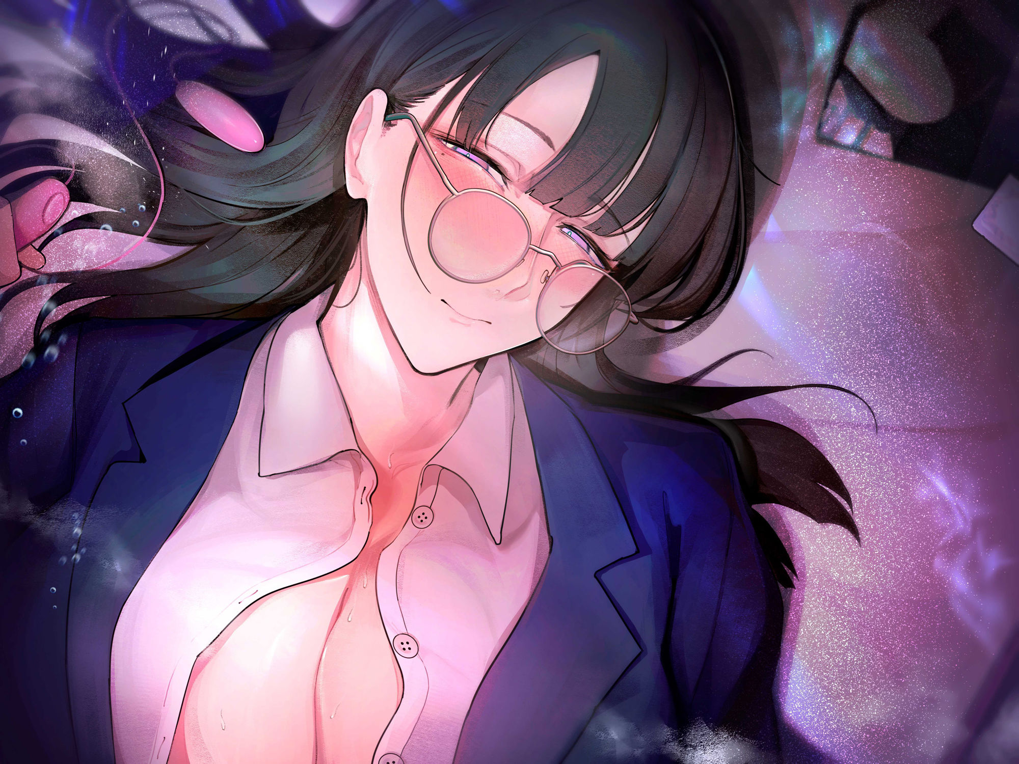 幼馴染の風紀委員を快楽に溺れさせる話 サンプル3ページ目