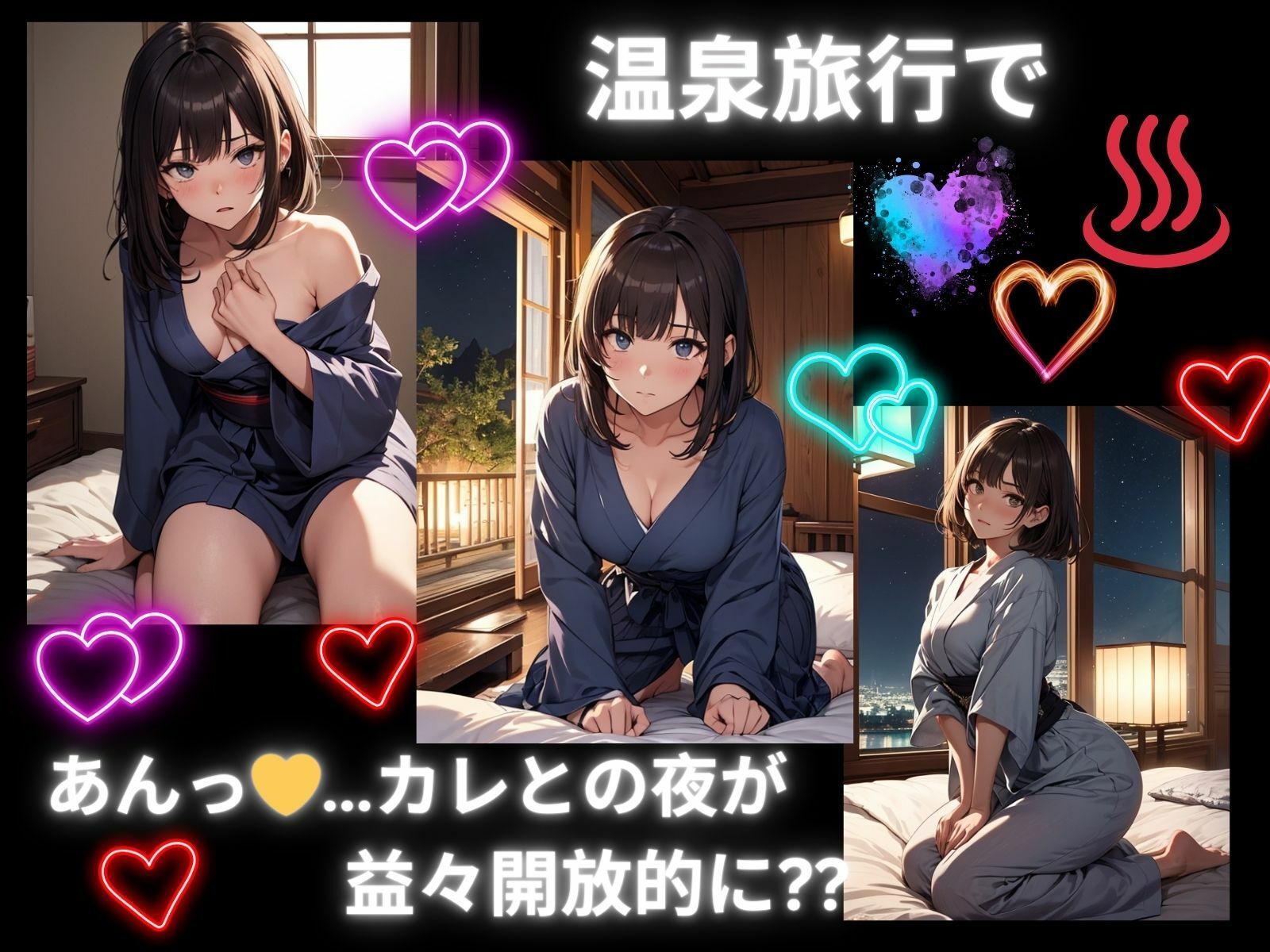 カレと私のドキドキゆけむり旅 サンプル2ページ目