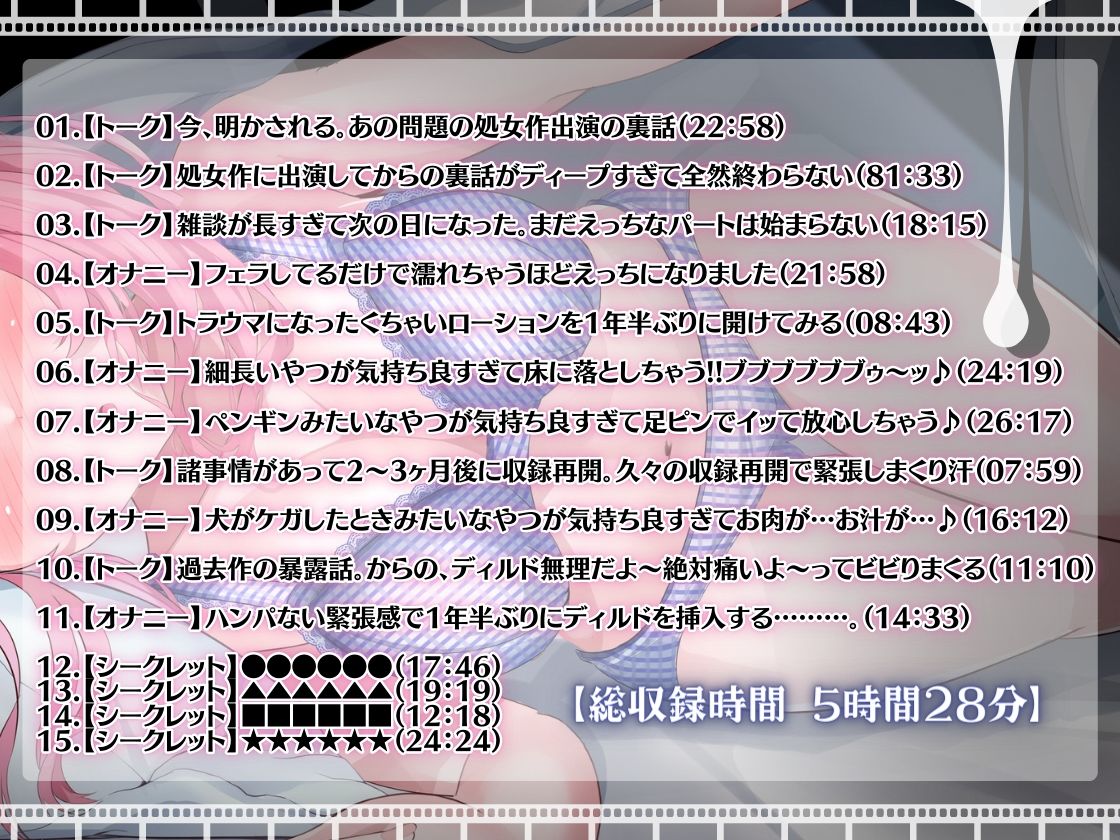 ★ガチ実演★処女卒業に挑んだ1万円の問題作でデビューしてから1年半後。今だから話せる苦悩と葛藤すべて暴露します。成長した桃瀬こはるの実演オナニー聴いて下さい。 サンプル3ページ目