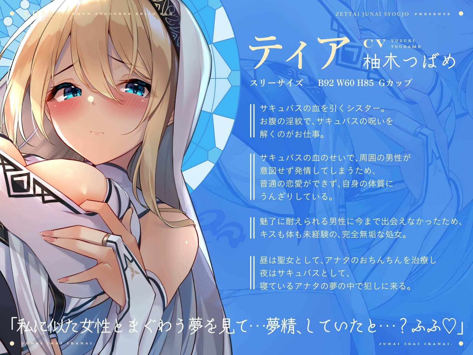 淫紋サキュバス聖女さん。清楚なのにドスケベで、処女なのに淫乱なシスターさんと、夢の中でも一緒。 サンプル2ページ目
