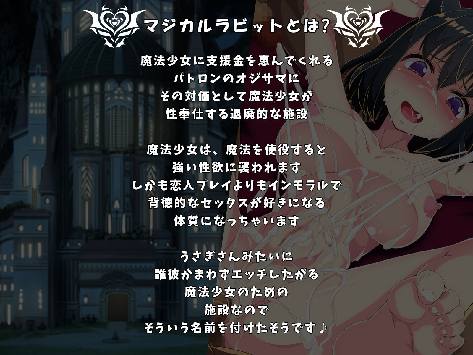 【バイノーラル・ハイレゾ】メス○キ妹が寝取られ耳元報告で鬱射精させてくれる-魔法少女ヒカリ- サンプル2ページ目