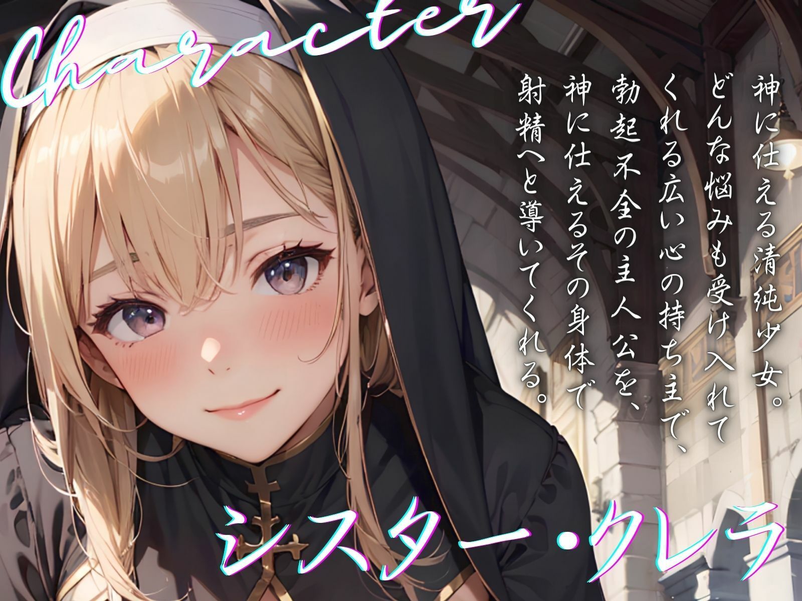 【KU100】（NTR）妻との子を授かる為にお祈りしたら、シスターに子種を捧げてしまいました♪ サンプル2ページ目