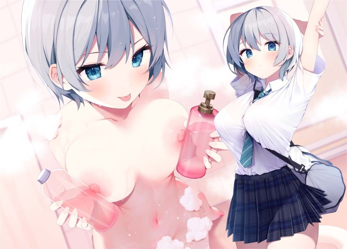 泡泡クールJKしずきちゃん〜JKと一緒に耳元囁きお風呂えっち〜【フォーリーサウンド】 サンプル1ページ目