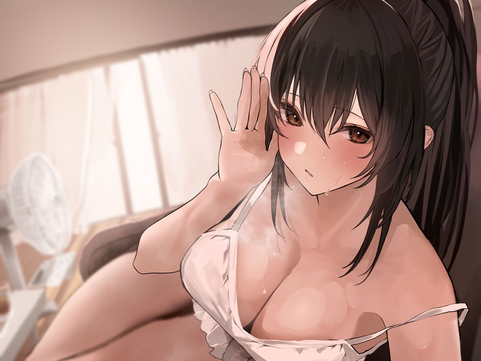 だらしない発情期お姉さんの0距離囁き。留守番中にメスの匂いムレムレ誘惑で理性崩壊ハメ狂いセックス サンプル3ページ目