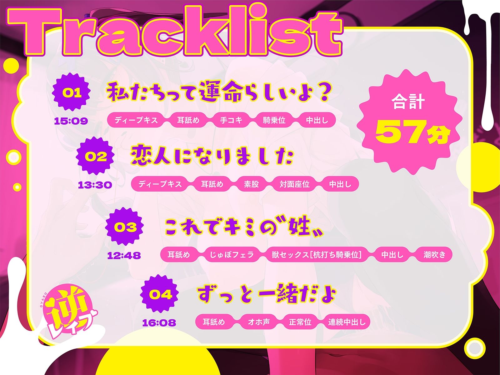 【重低音耳舐め】逆レ●プ〜愛がむきだしすぎてヤバいJK〜【破滅願望】 サンプル3ページ目