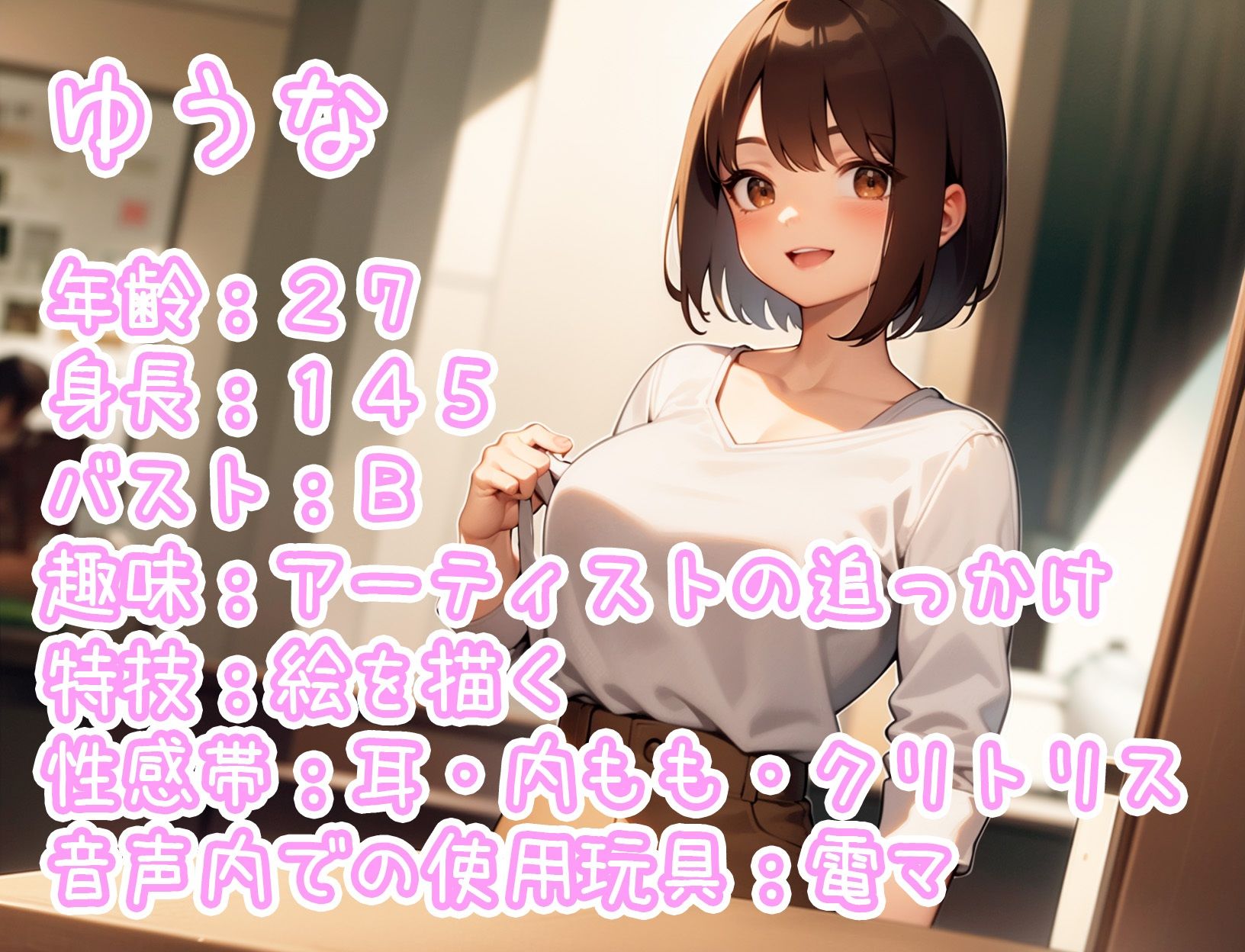 【実演オナニー】THE FIRST ONANISM【ゆうな】 私のオナニーの音聴いて気持ちよくなってください……/// サンプル1ページ目