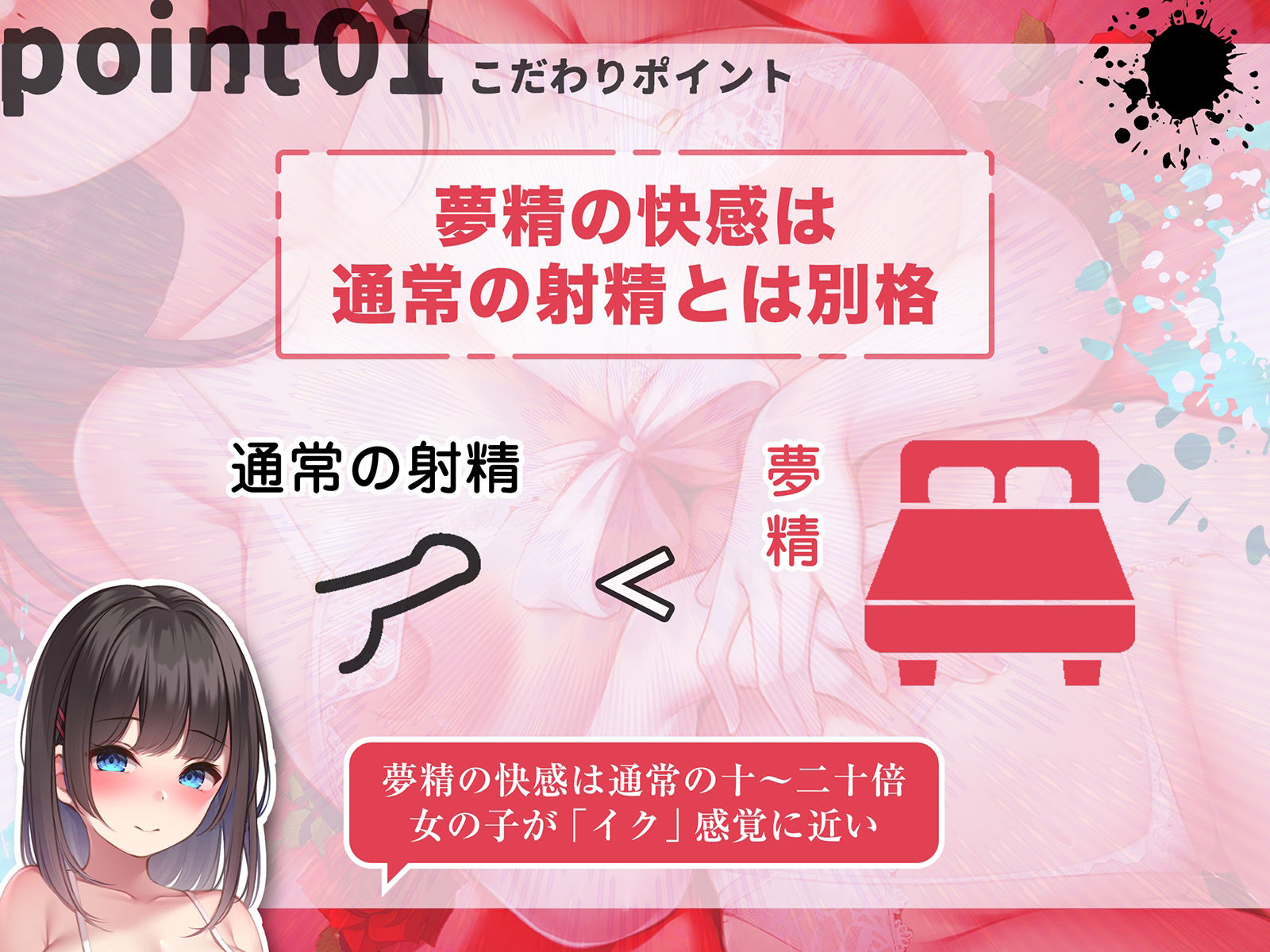 催●夢精術〜催●術でばっちり夢精。夢の中でとろけるような射精をあなたに〜 サンプル2ページ目