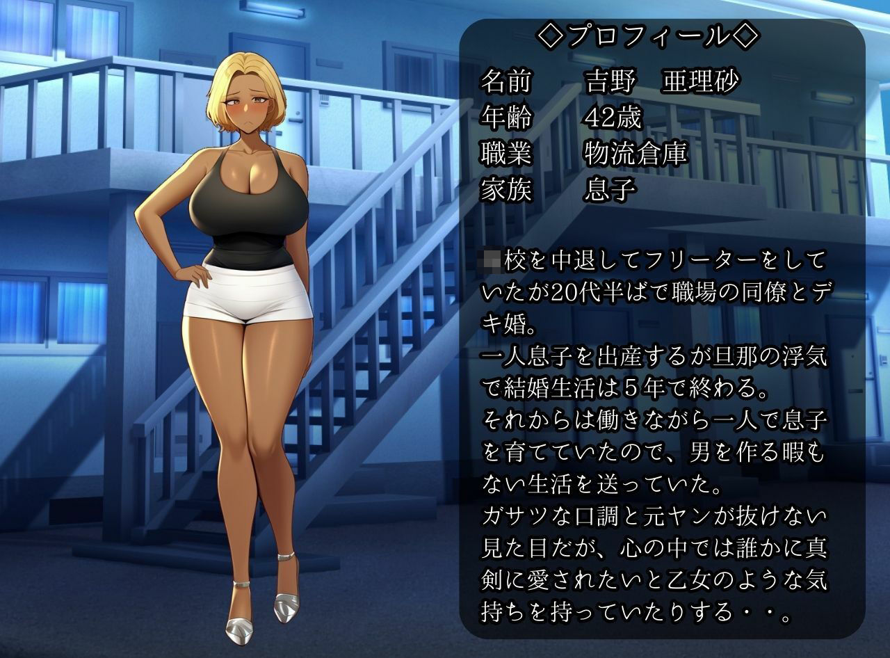 元ヤンで強気なツンデレ母ちゃんに告白してみたら ケツ穴まで犯られて完堕ちする熟女（42） サンプル1ページ目