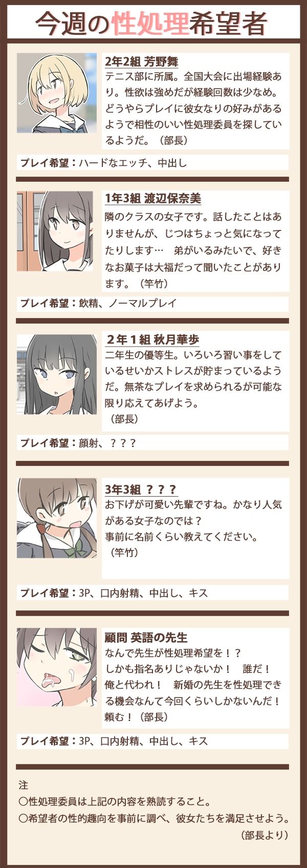 男子の少ない学校で女子の性欲処理するお仕事〜ボイスコミックver.〜 サンプル3ページ目