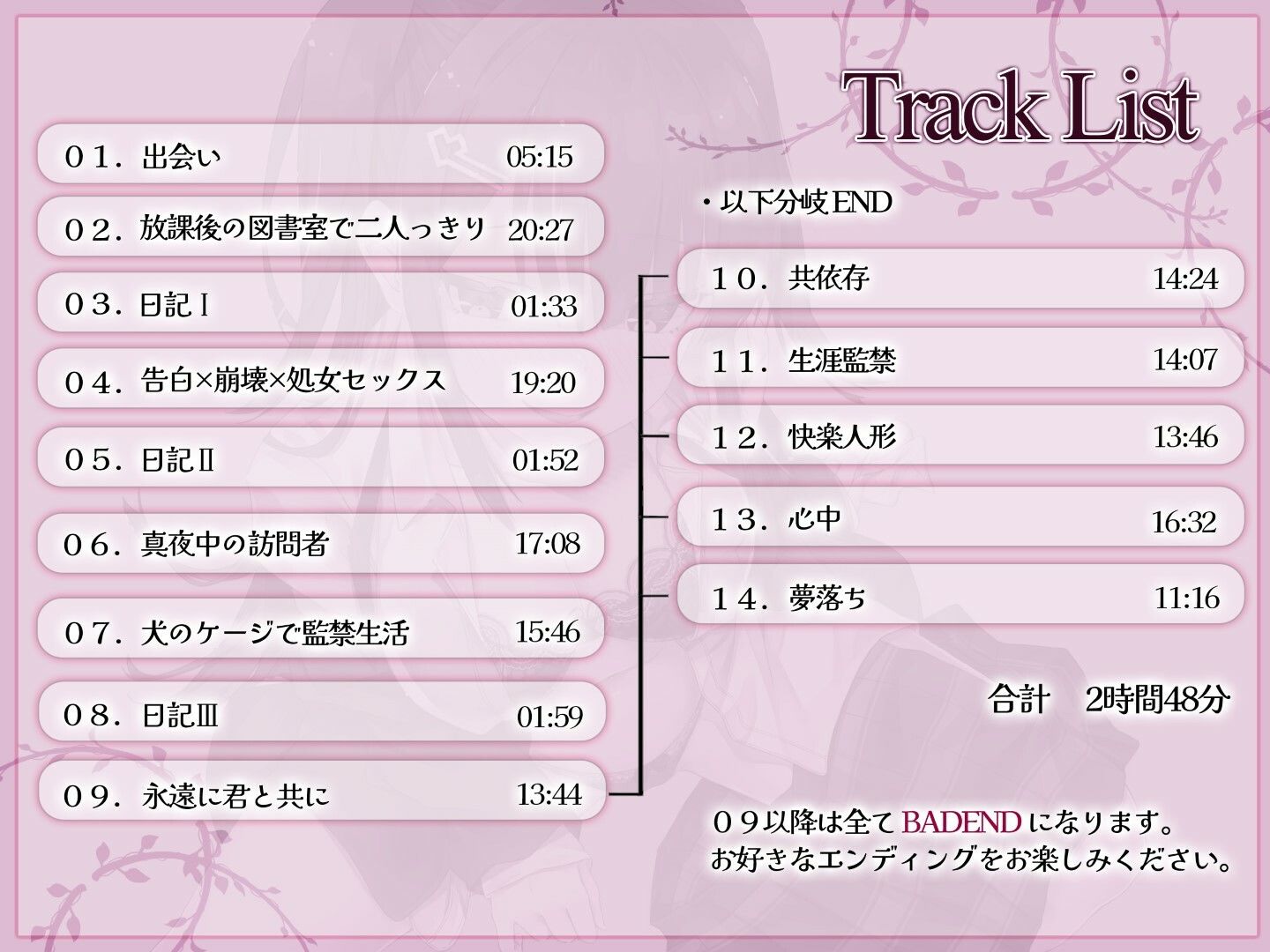 少女は運命を希う サンプル1ページ目