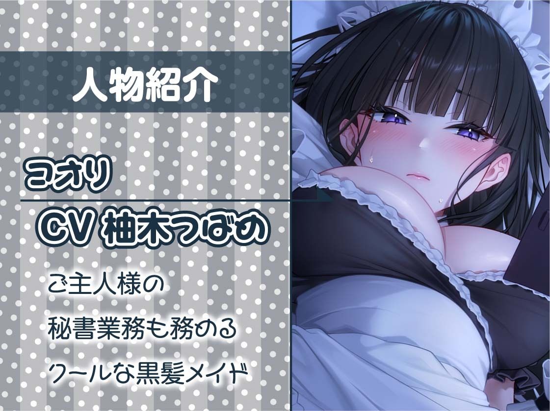 黒髪メイドと事務的中出し交尾【フォーリーサウンド】 サンプル5ページ目