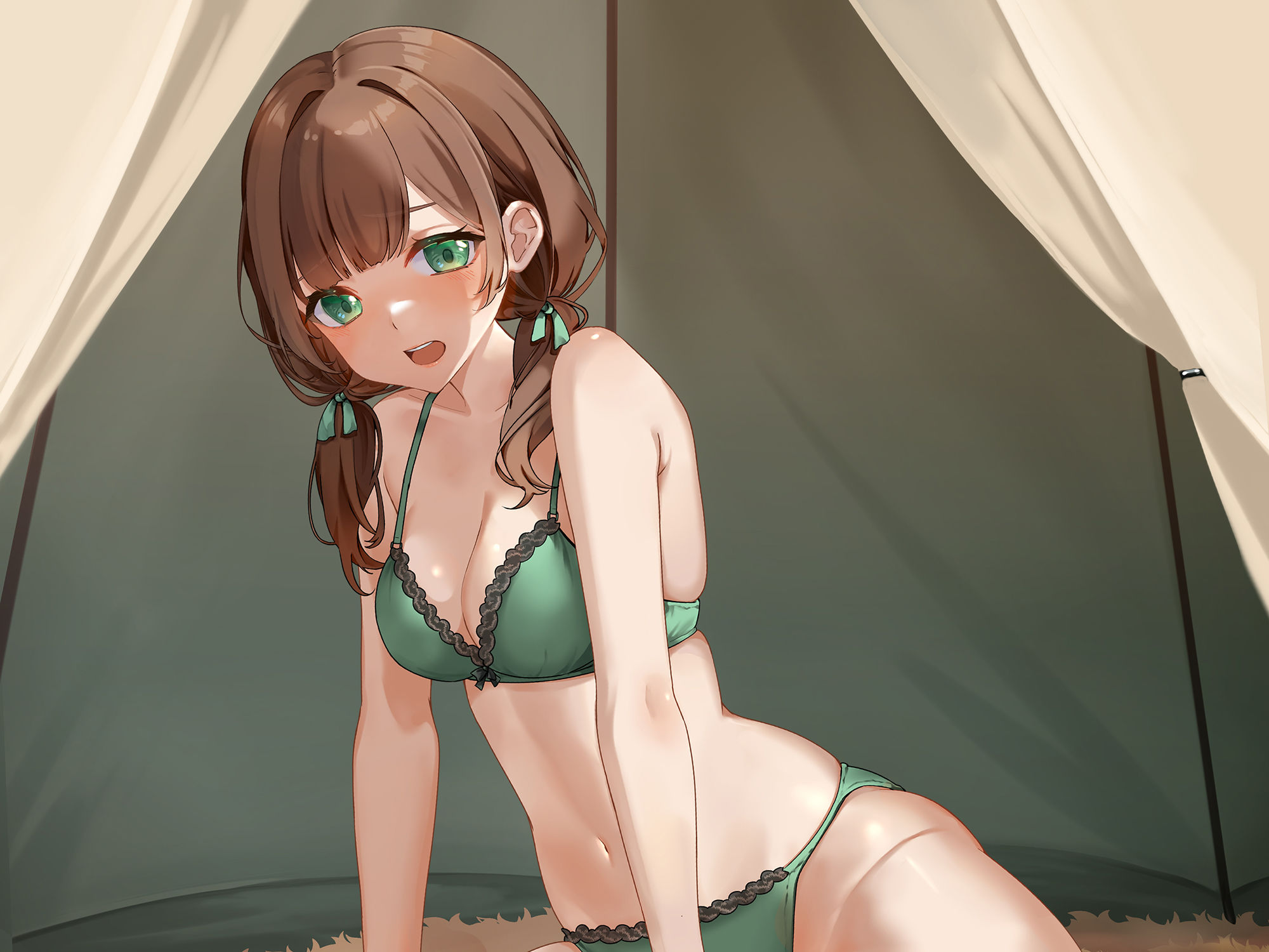【CV:降星空】公園キャンプでラブラブえっち【シチュエーションボイス】 サンプル1ページ目