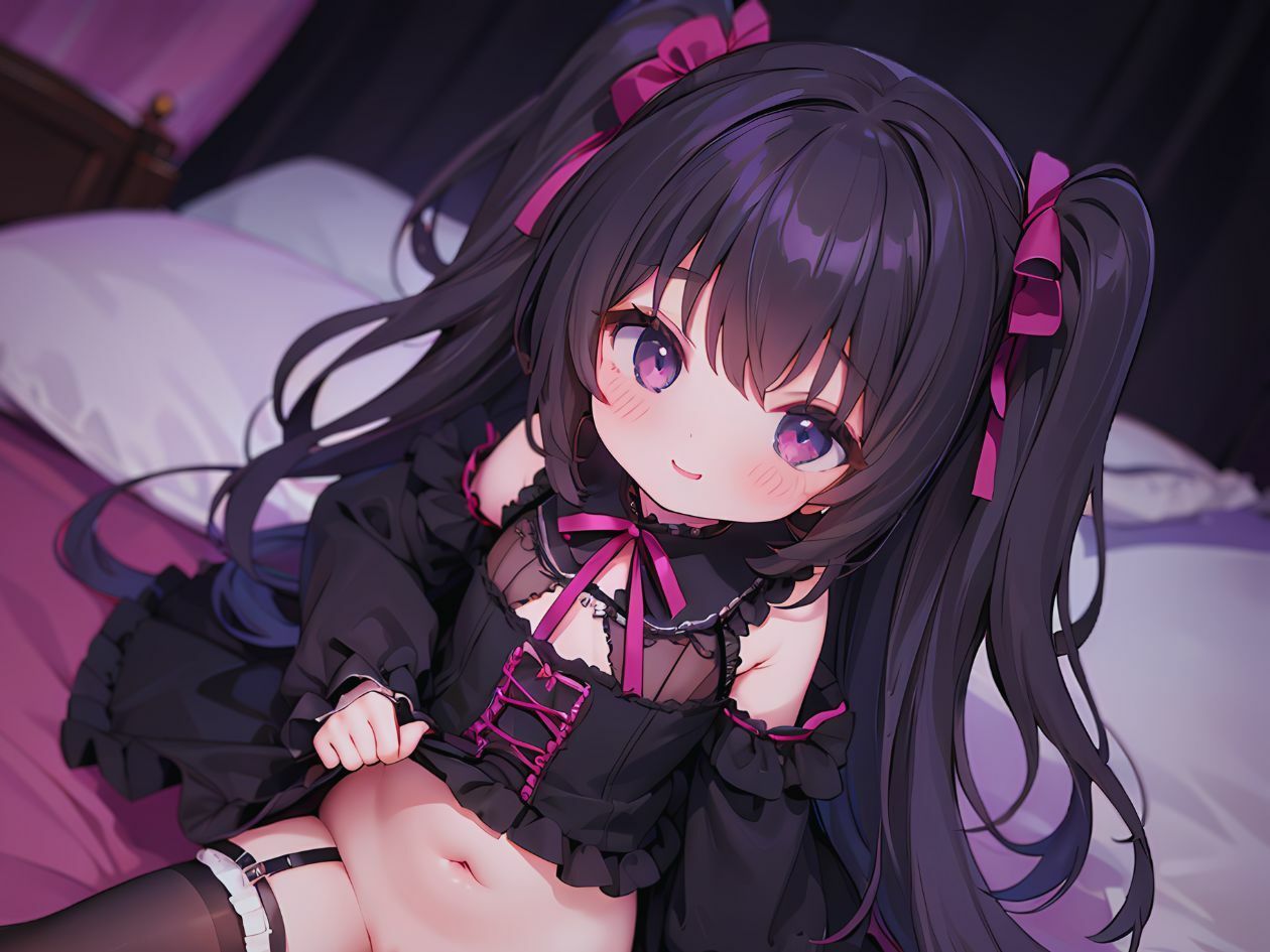 ロリサキュバスの週1搾精 サンプル2ページ目