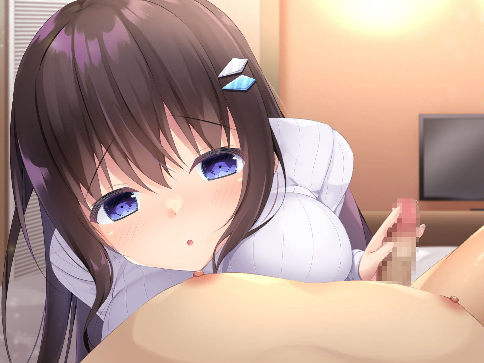 【純愛/5時間10分】清楚な幼馴染はえっちなお嫁さん サンプル4ページ目