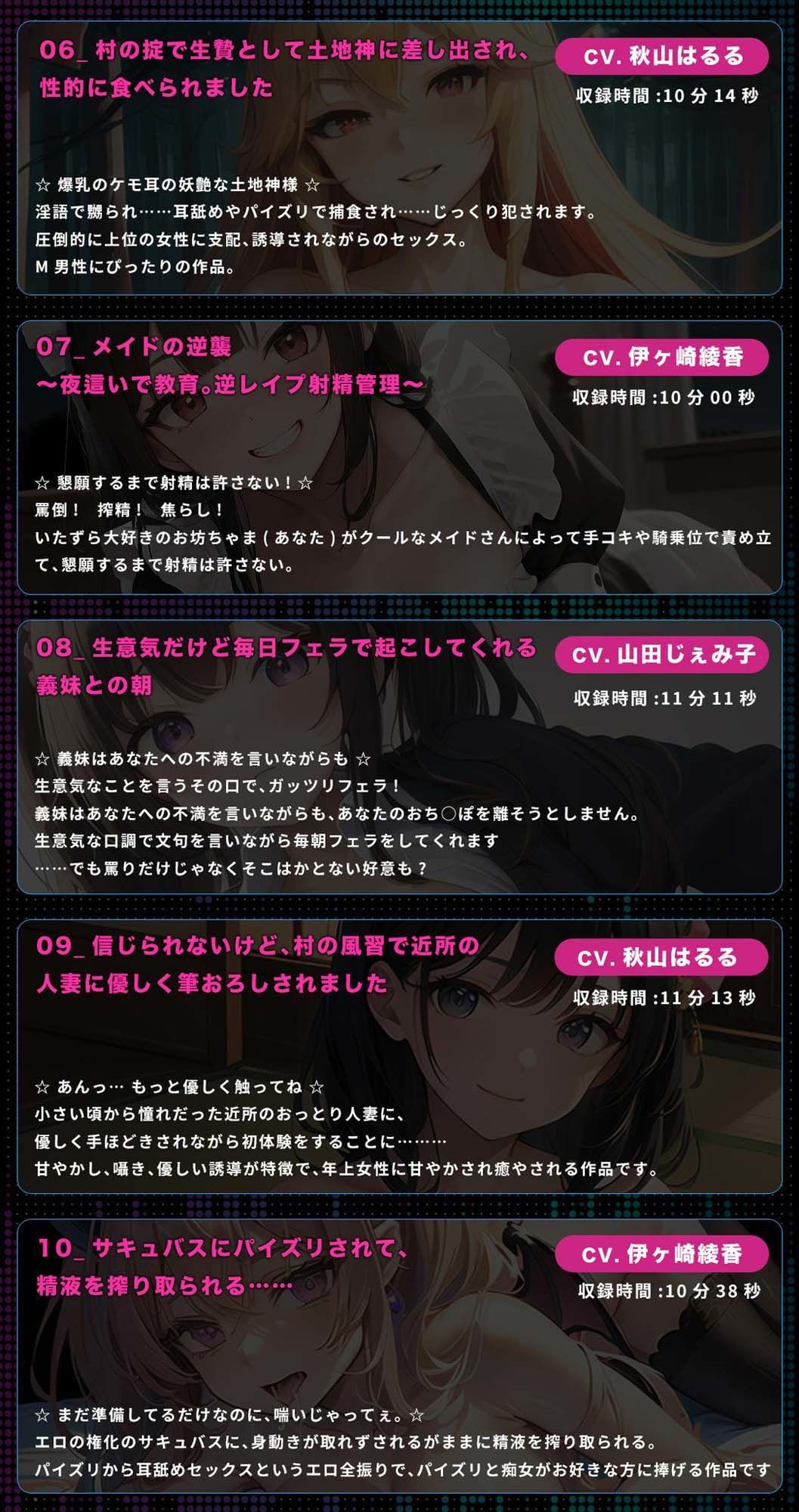 ネコミミトーキョー ASMR20作品 総集編第1弾 サンプル3ページ目
