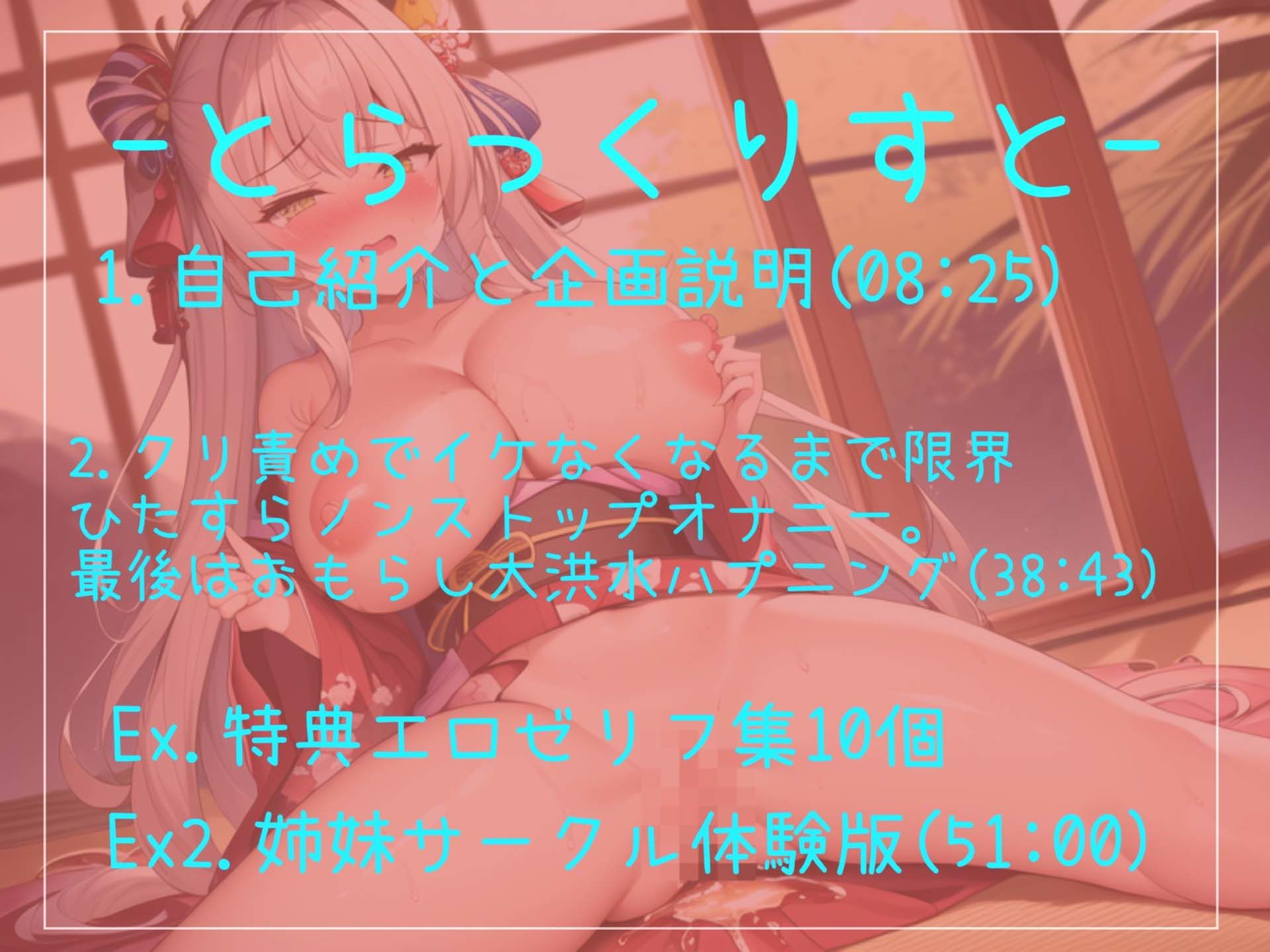 【新作価格】【オホ声クリち●ぽ責め】クリち●ぽ...とれちゃうぅぅ..イグイグゥ〜オナニー実況裏アカ女子のひたすらクリ責めノンストップオナニーでおもらし大洪水ハプニング サンプル6ページ目