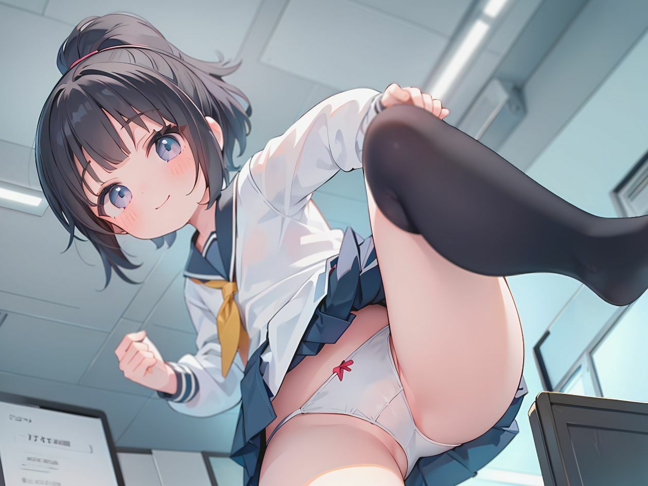 見せ合いオナニーバトル〜頑張り屋な後輩ちゃん編〜 サンプル2ページ目