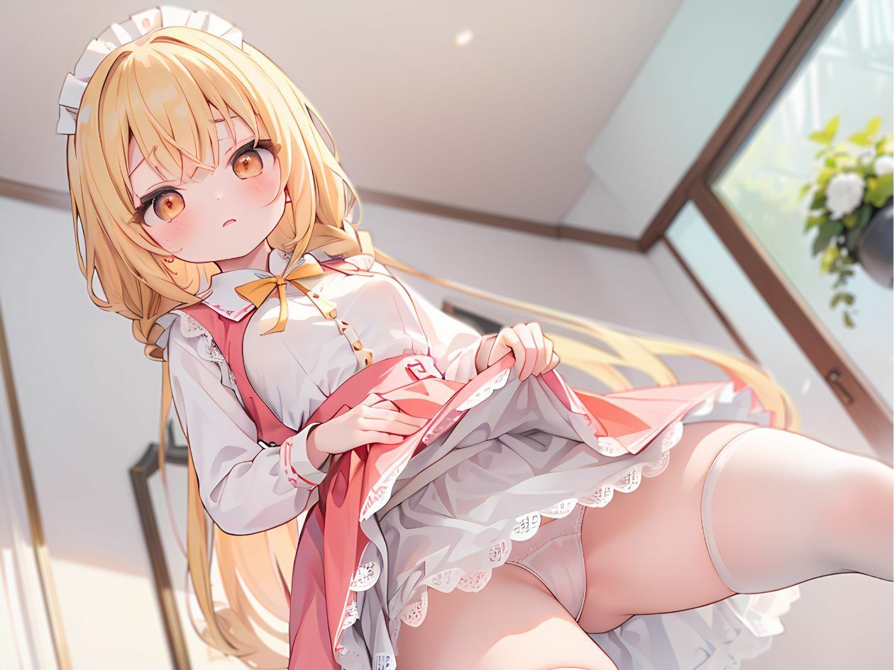 メイドカフェに来る迷惑客に痴●されるコトネちゃん サンプル2ページ目