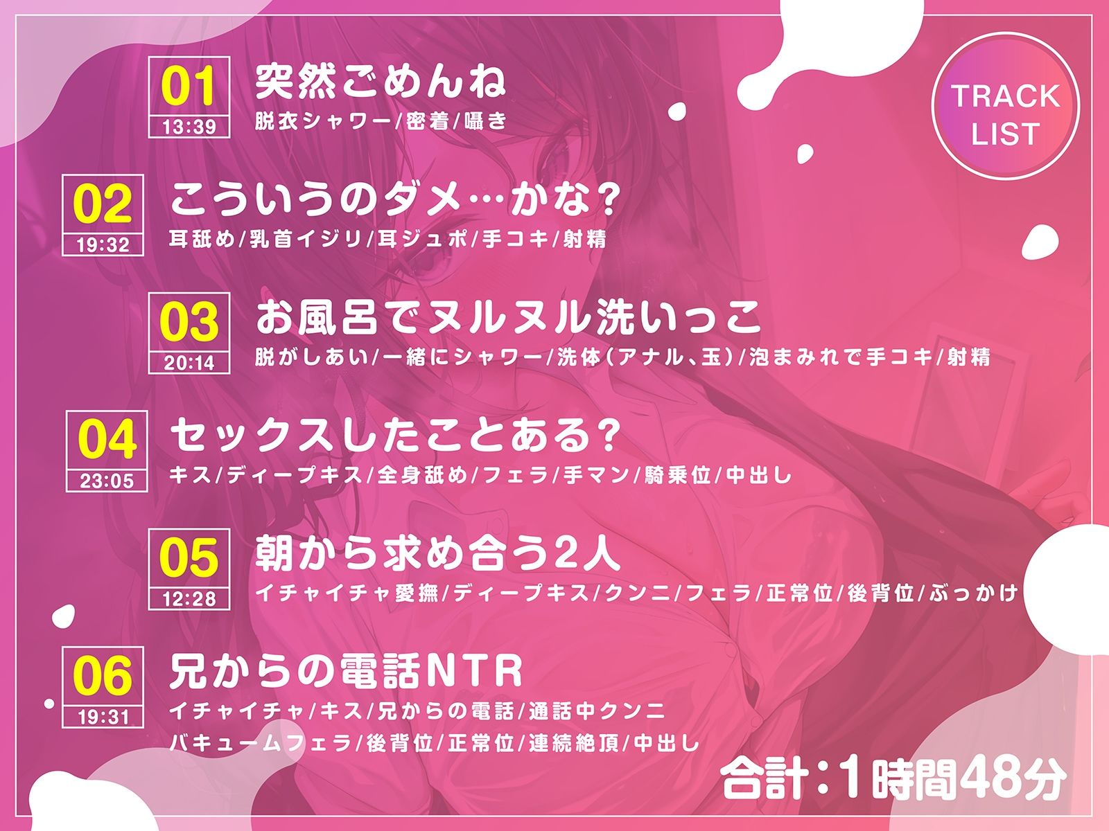 【兄彼女NTR】濡れた兄の彼女が無防備で密着ネットリ甘やかし射精「こういうのダメ…かな…」 サンプル3ページ目