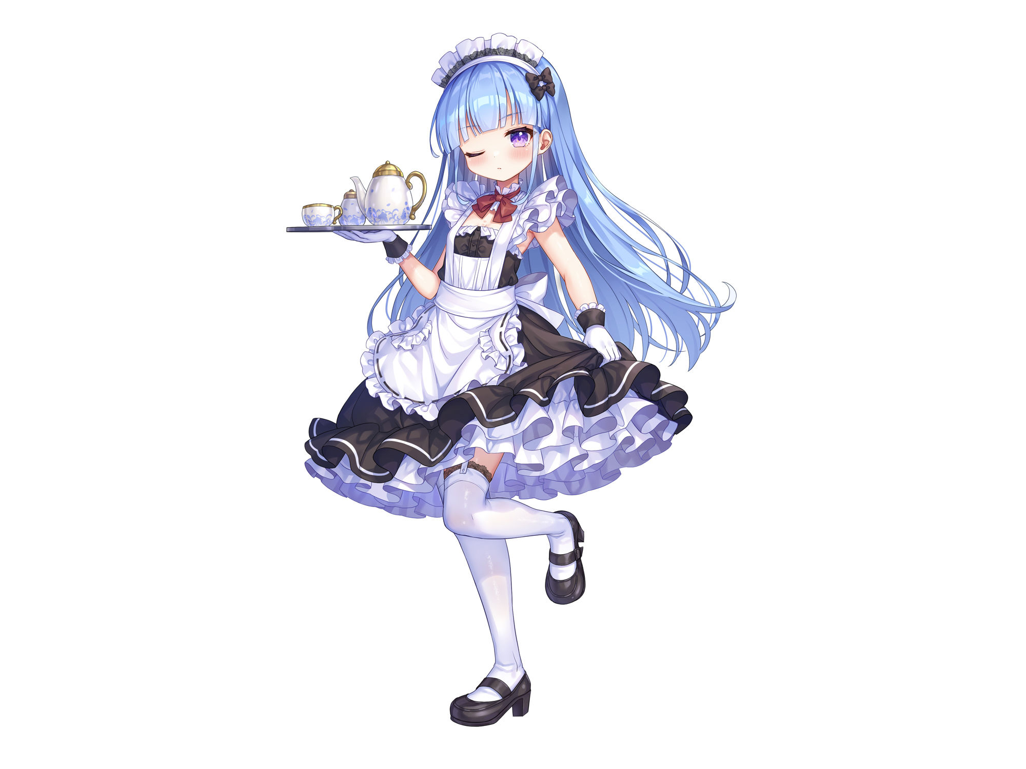 【全編ぐっぽり耳舐め】耳舐め専属クーデレロリメイドさんの事務的耳舐め性処理がいちゃらぶ耳舐めえっちに発展するまで【KU100】 サンプル3ページ目