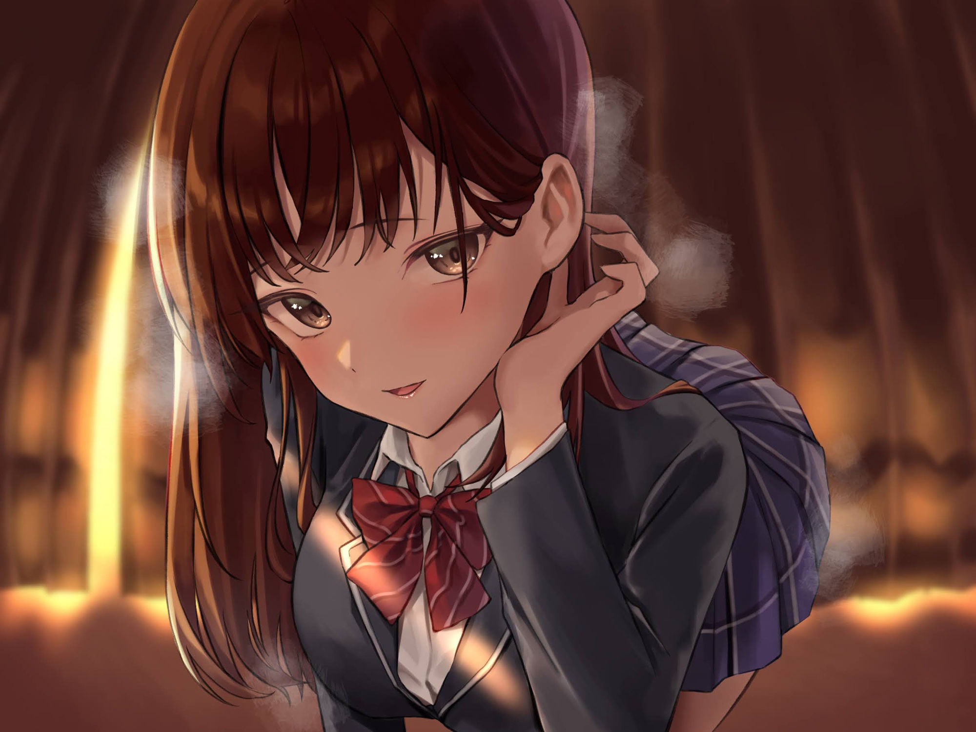 こじらせ真面目なJKは、親友の弟くんと甘々目隠しプレイを楽しみます♪ サンプル6ページ目