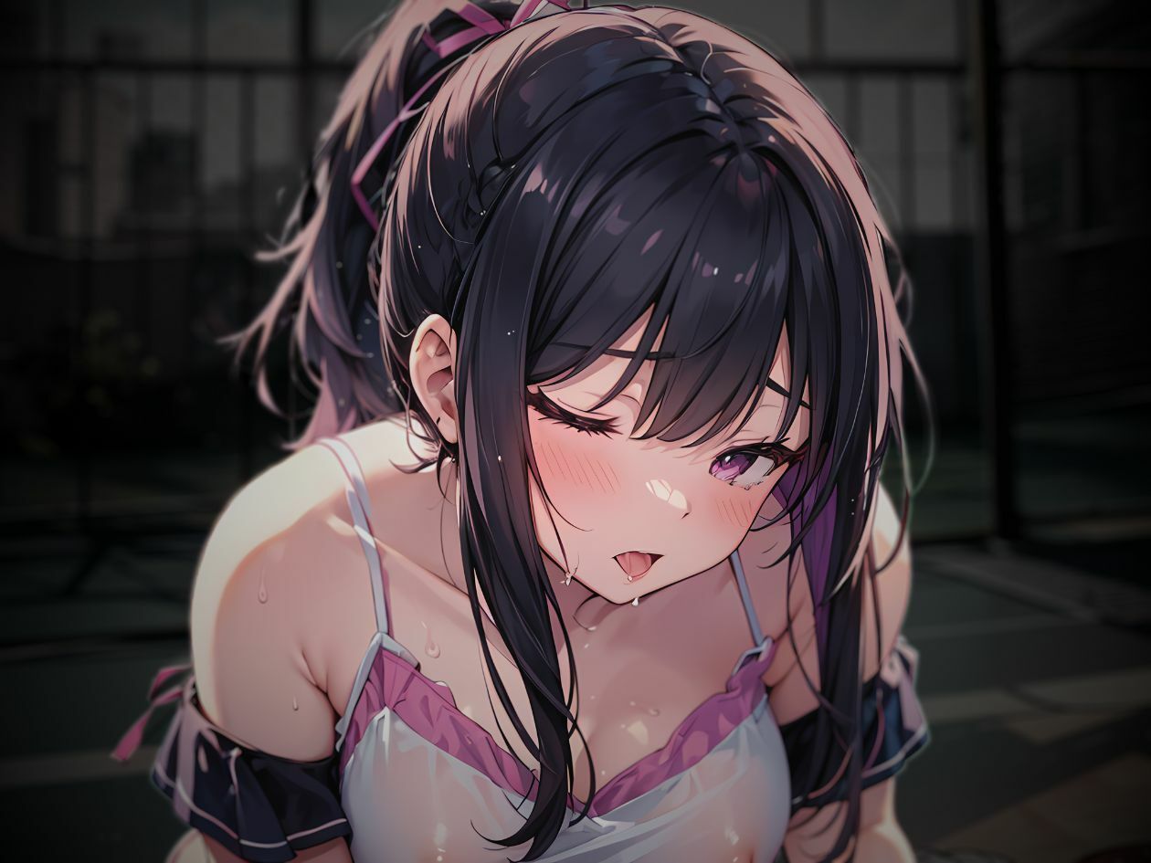 ヤンキー彼女に別れを切り出したら夜●いされて襲われた サンプル2ページ目