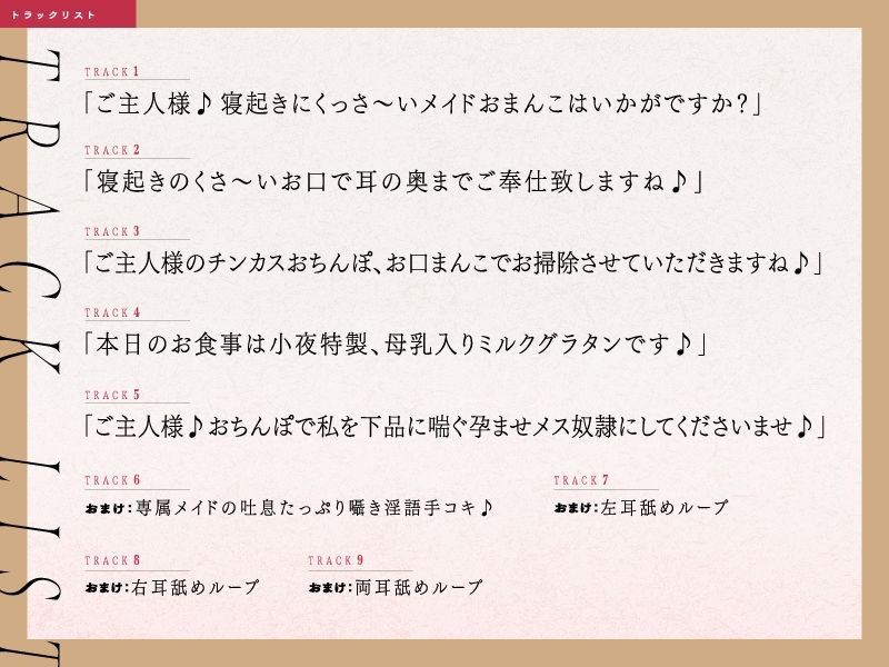 ドスケベご奉仕メイドは淫語しか囁かない！？ サンプル5ページ目