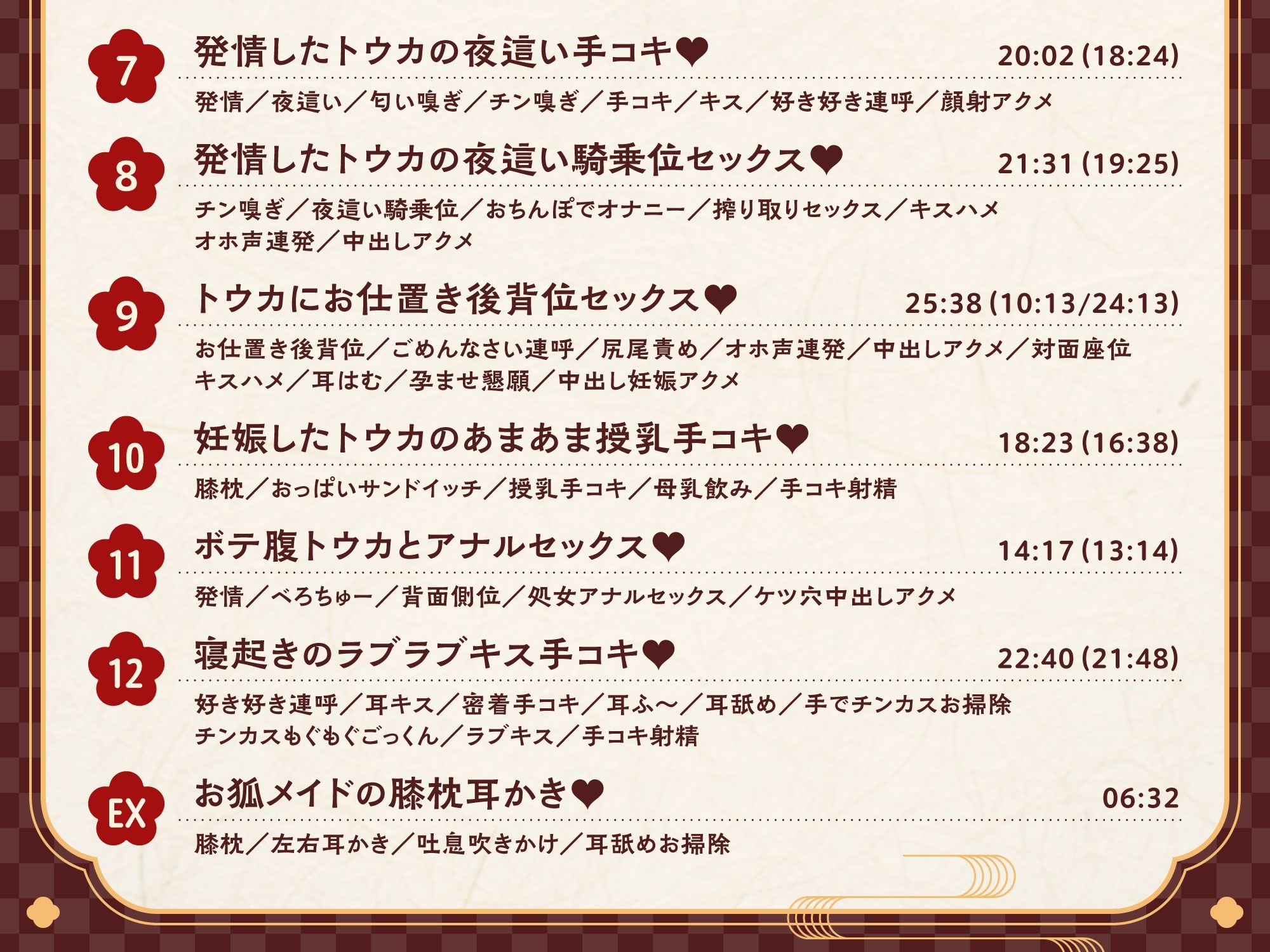 全肯定お狐メイドさんがチンカス汚ちんぽにキス媚びご奉仕してくれるお話♪【KU100】 サンプル5ページ目