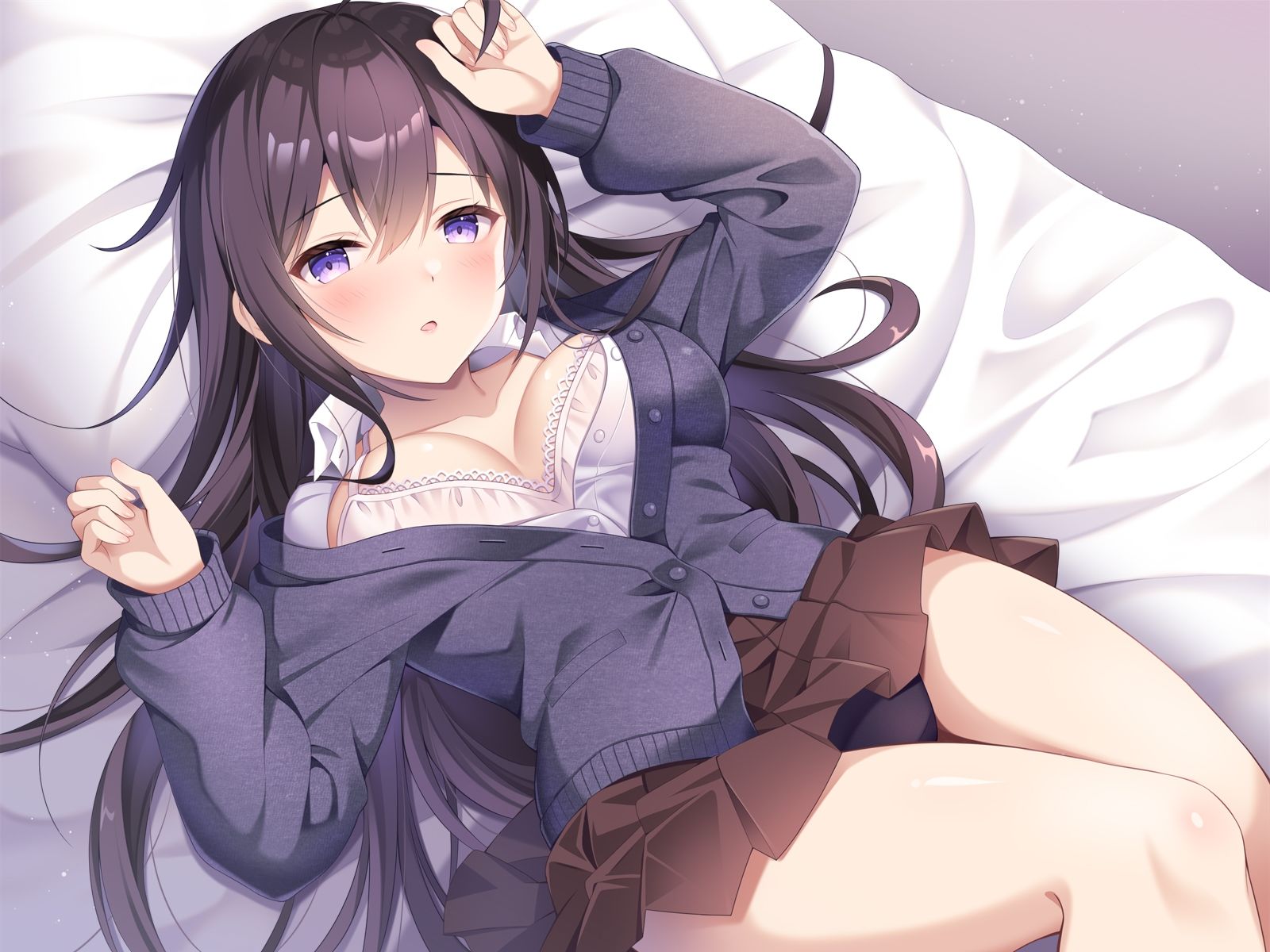 断り下手な仲良しダウナー幼馴染に全力で先っぽだけ挿れさせてと交渉したら… サンプル3ページ目