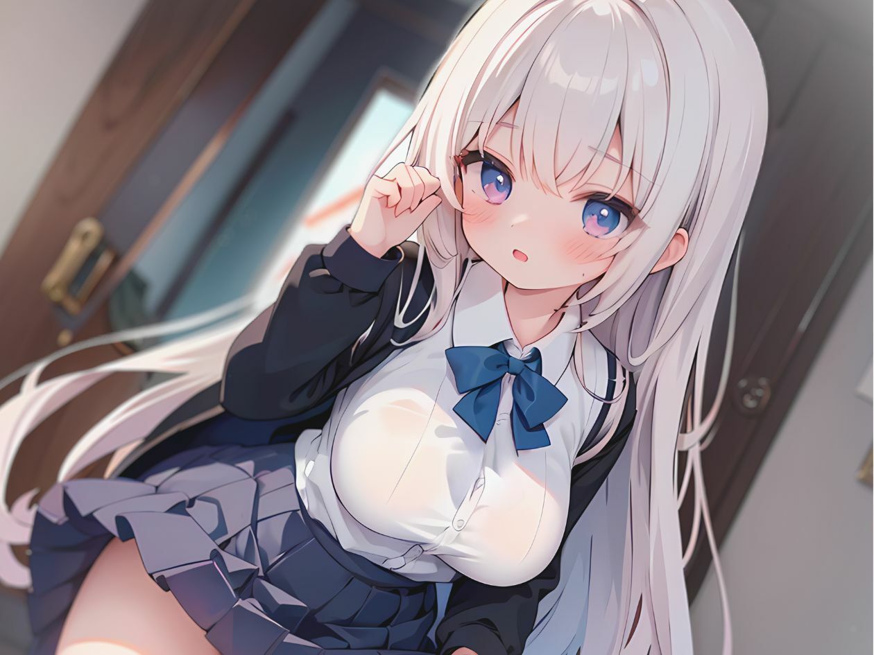 【KU100】後輩と勉強中ムラムラしたのでこっそりオナってたらバレバレだった！？ サンプル2ページ目