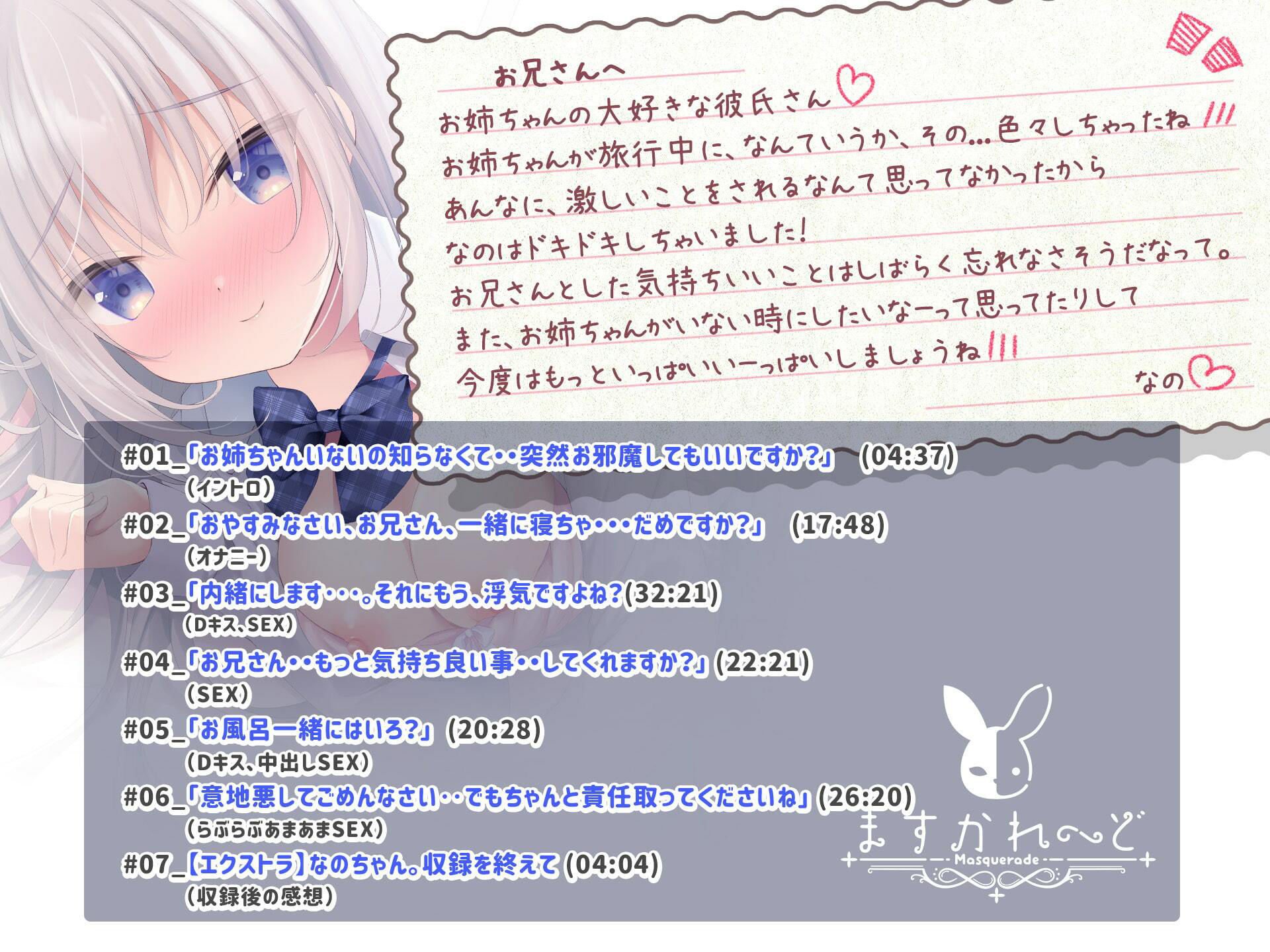 お姉ちゃんが旅行で不在の間、お姉ちゃんの彼氏とひたすらハメまくる濃密2日間 サンプル1ページ目