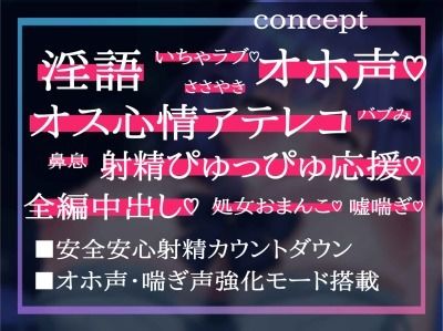 【オス心情アテレコ】淫語大好き親友JKの媚び媚びオス煽り中出し射精応援・バイノーラル サンプル2ページ目