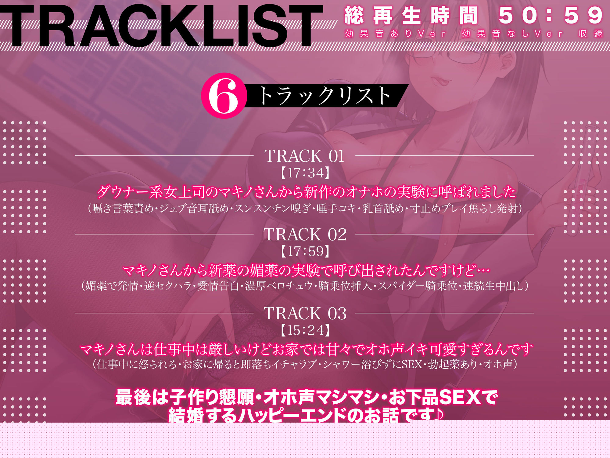 オホ声でイグイグが止まらない・・・ダウナー系上司から逆セクハラされる冴えないサラリーマンのボク。アダルトグッズ開発会社で働くマキノさん【KU100】 サンプル6ページ目