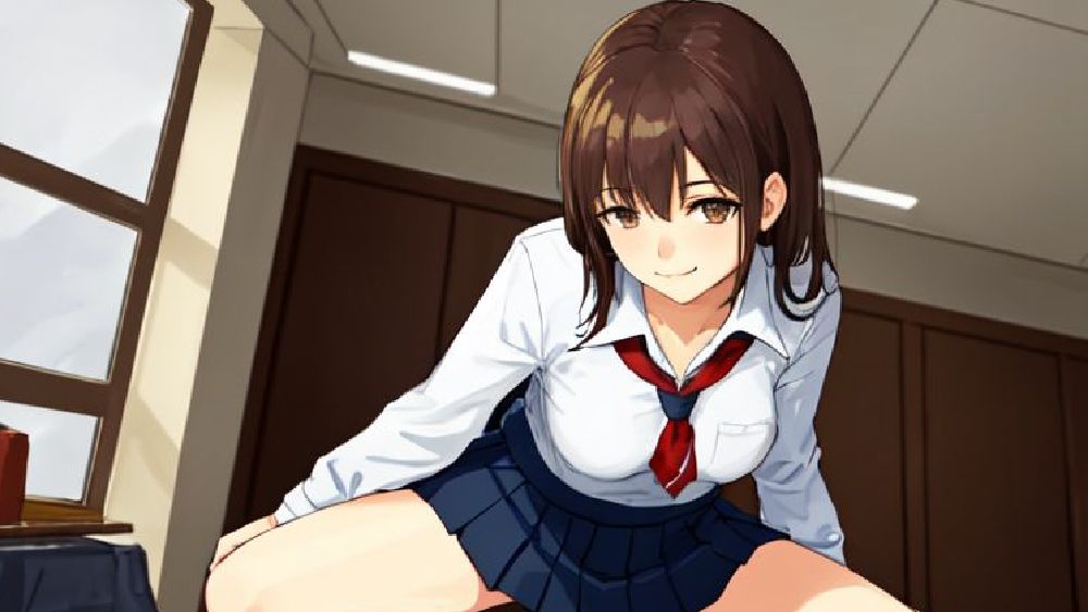 巷で話題のランチタイムSEX！？アプリで知り合った女子〇生と出会ってそのままホテルへGO！ゆっくりピストンでランチタイムを堪能！ ASMR/バイノーラル/耳舐め/騎乗位 サンプル2ページ目