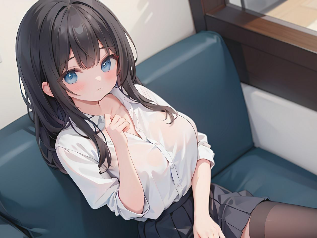 【KU100】オフィスでオナニーしてたら先輩にバレてしまった サンプル2ページ目