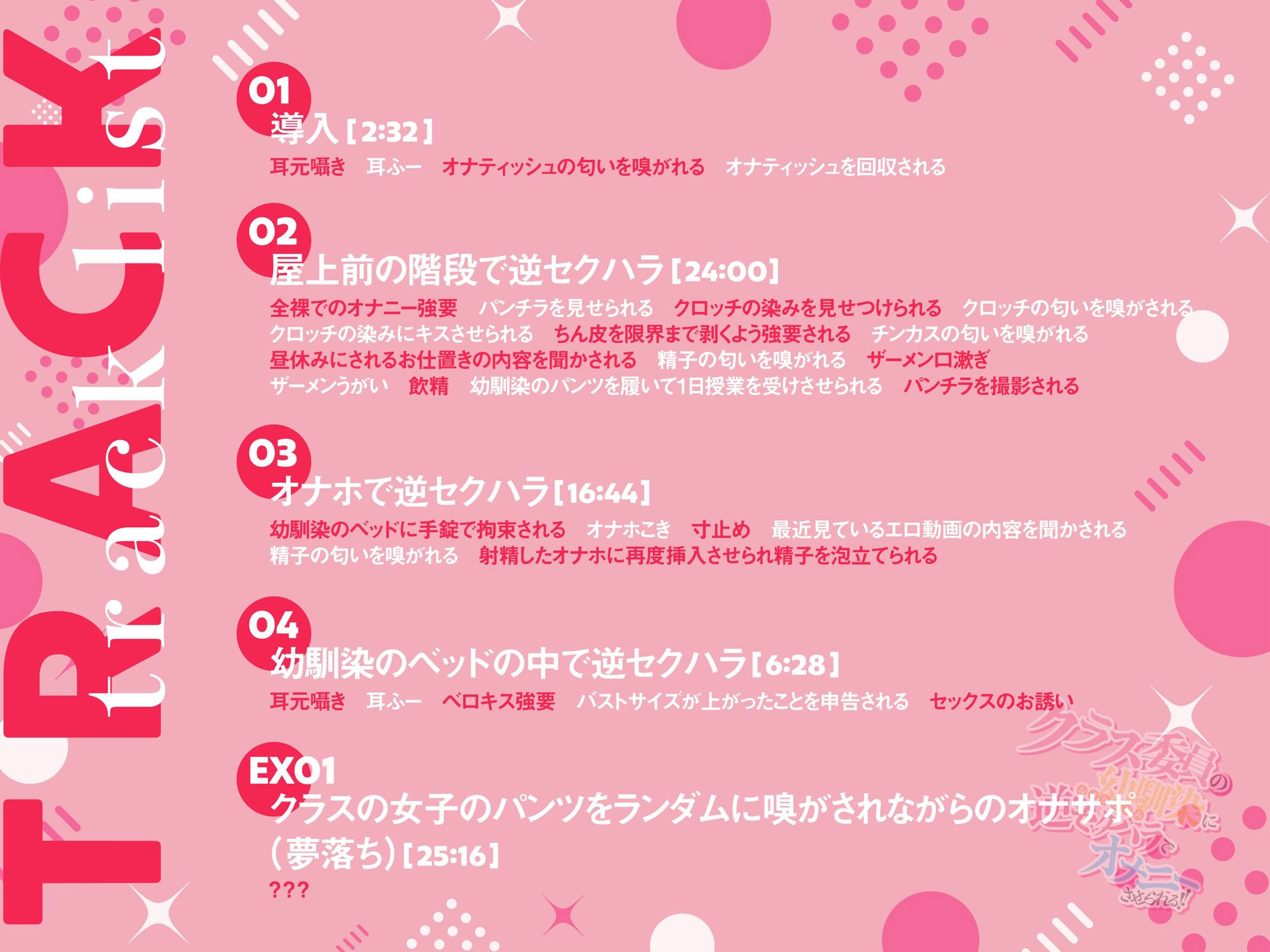 【ソフトマゾ向け】クラス委員の幼馴染に逆セクハラでオナニーさせられる！！【CV:藍沢夏癒】 サンプル1ページ目
