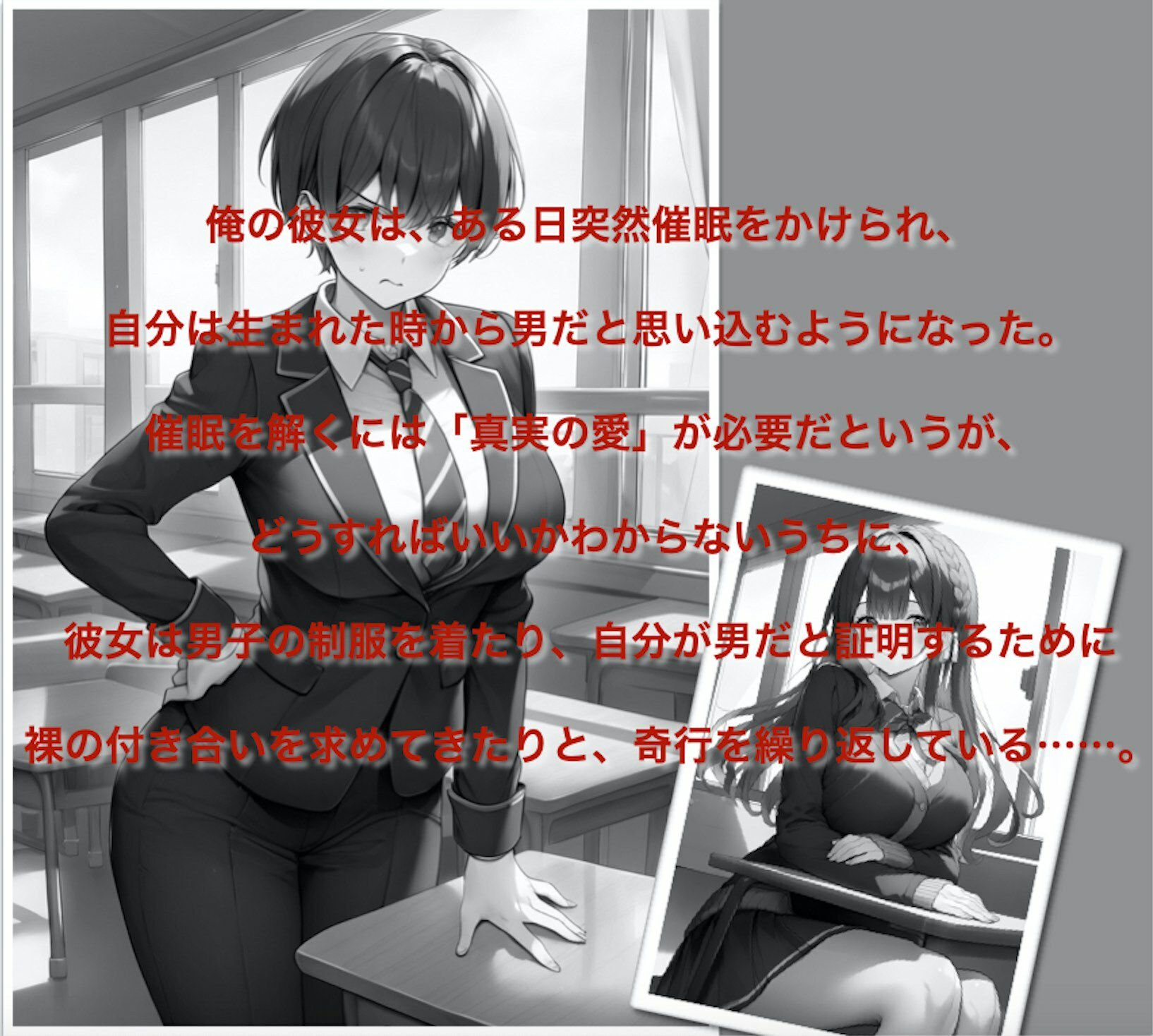 催○で自分を男の子だと思い込んでいる女の子 サンプル2ページ目