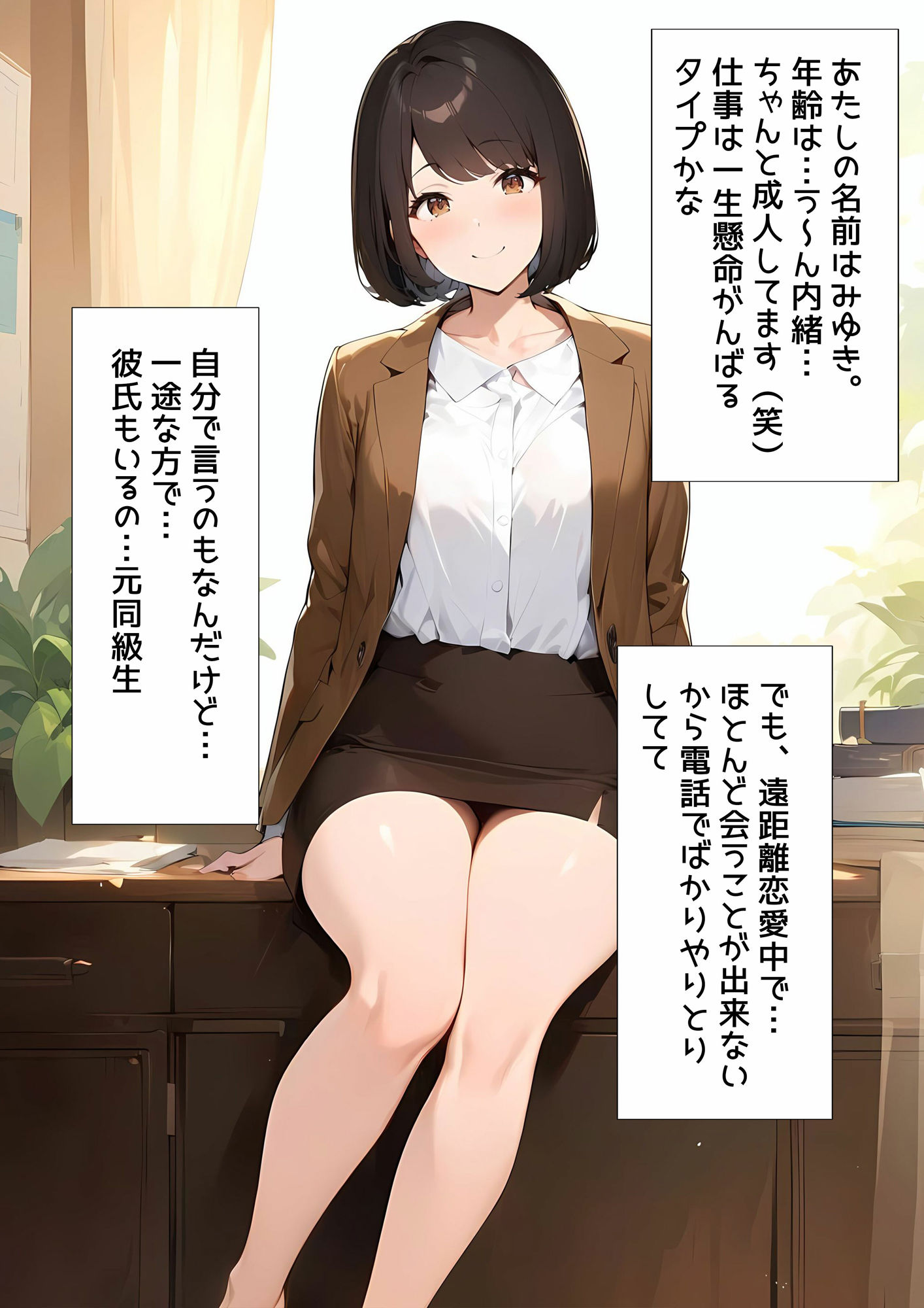 【すきパン】僕の彼女と浮気相手はスカートめくってグリグリお顔に生パンティを押し付けてくるからマジで最高 サンプル5ページ目