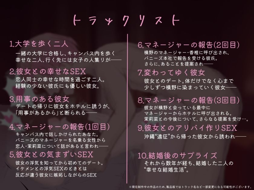 イケメンアイドルに寝取られる巨乳彼女 サンプル1ページ目