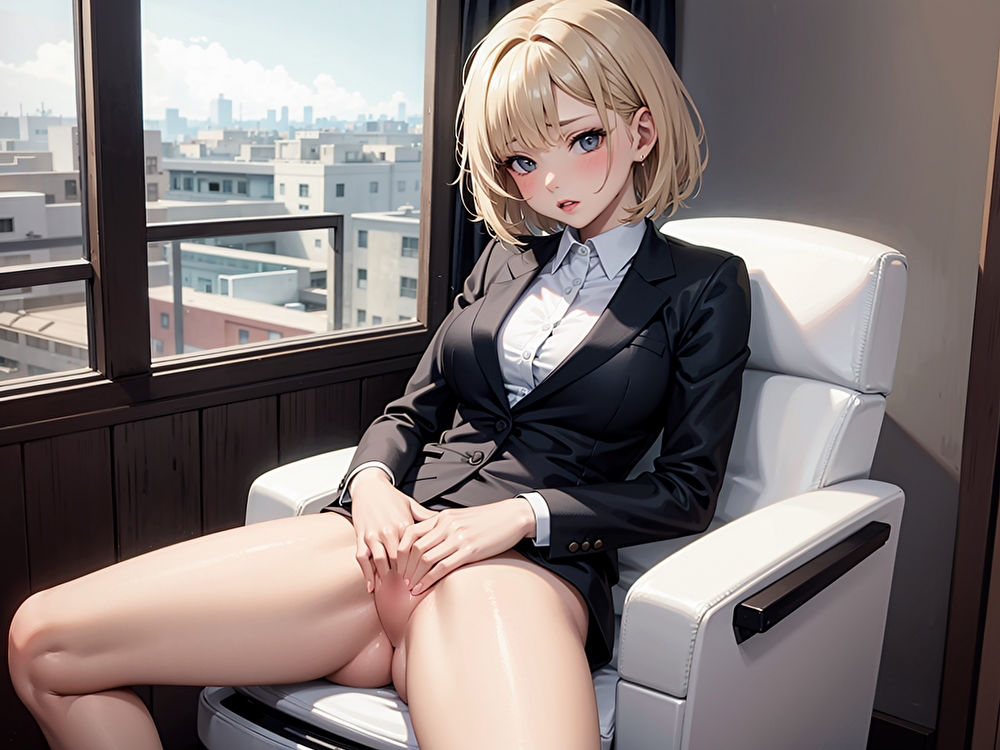 【オナニー実演】オナニーを楽しもうとしていたのに会社から呼び出されて出勤に→クイックオナニーで性欲を解消する同人声優の結女ちゃん サンプル1ページ目