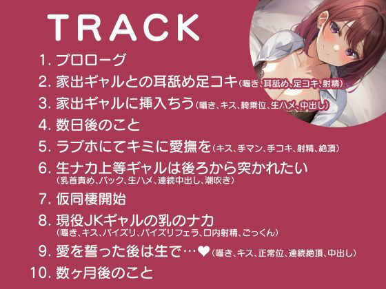温もり知らずの家出ビッチJK-愛を知らない彼女と愛を育む- サンプル5ページ目