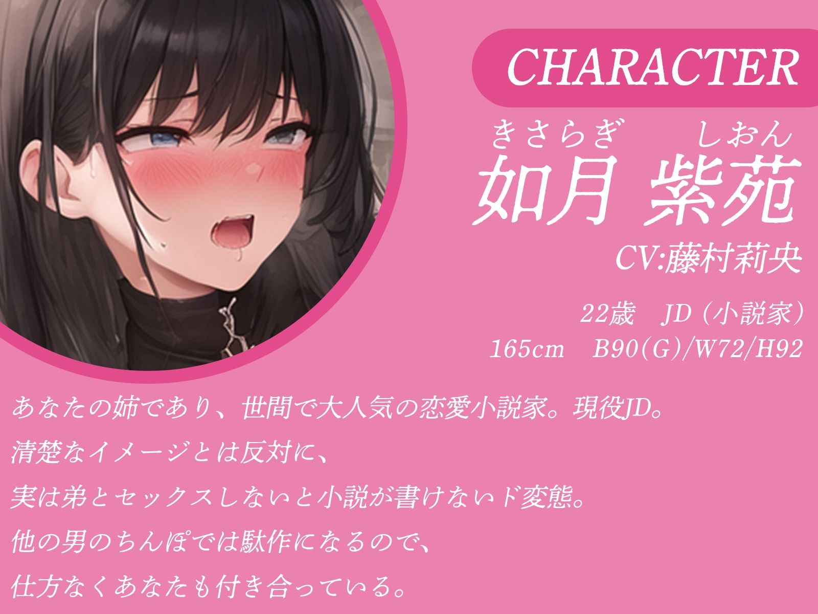 ド変態作家の姉は弟のちんぽを入れてないと傑作が書けないんです。 サンプル3ページ目