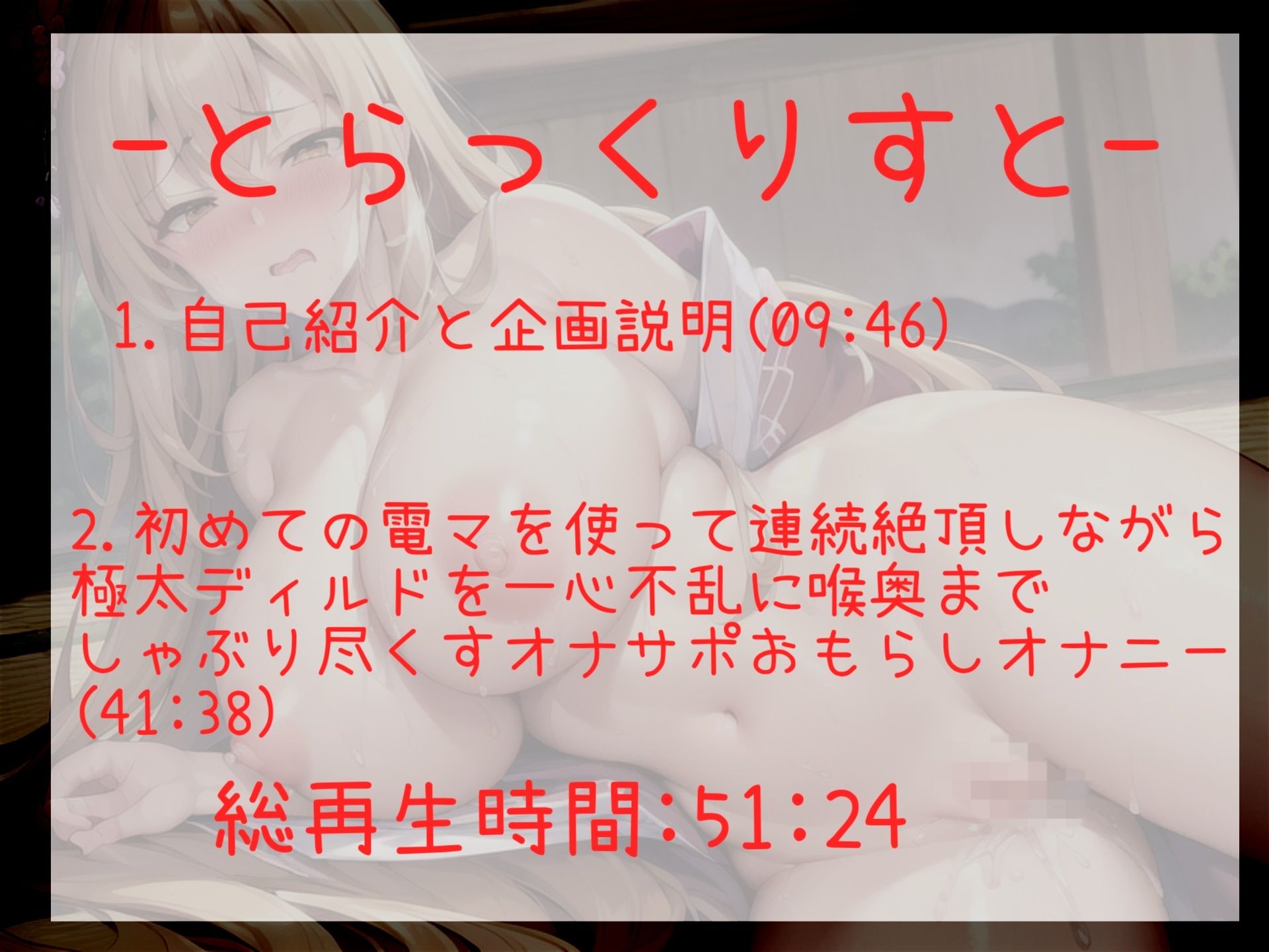 【新作価格】【豪華なおまけあり】オホ声♪ あ’あ’あ’あ’.おま●こ壊れちゃぅぅ...イグイグゥ〜初めてのおもちゃで連続絶頂しまくるEカップ淫乱ビッチののんすとっぷクリ責めおもらしオナニー サンプル6ページ目